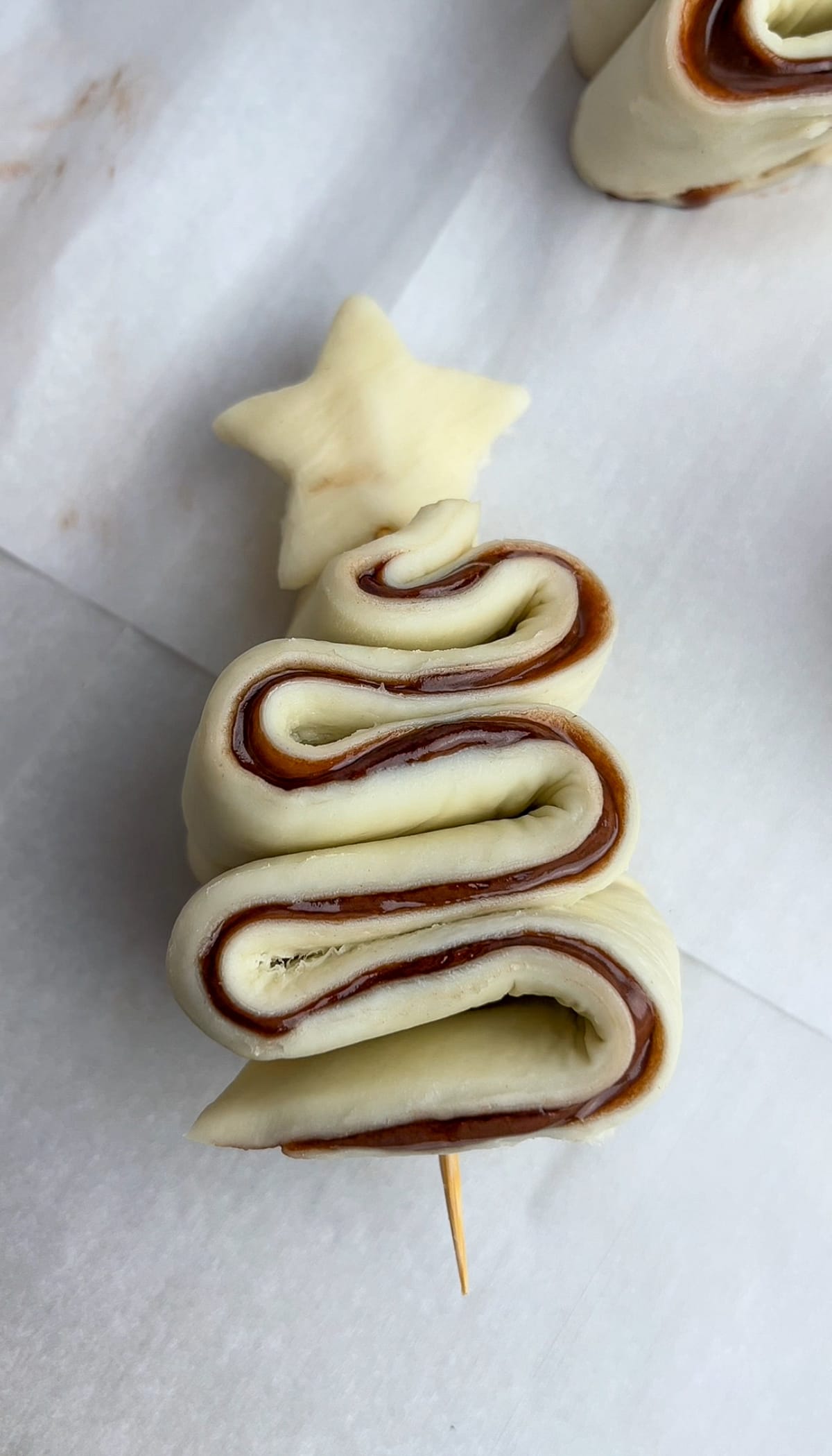 Puff Pastry Christmas Trees