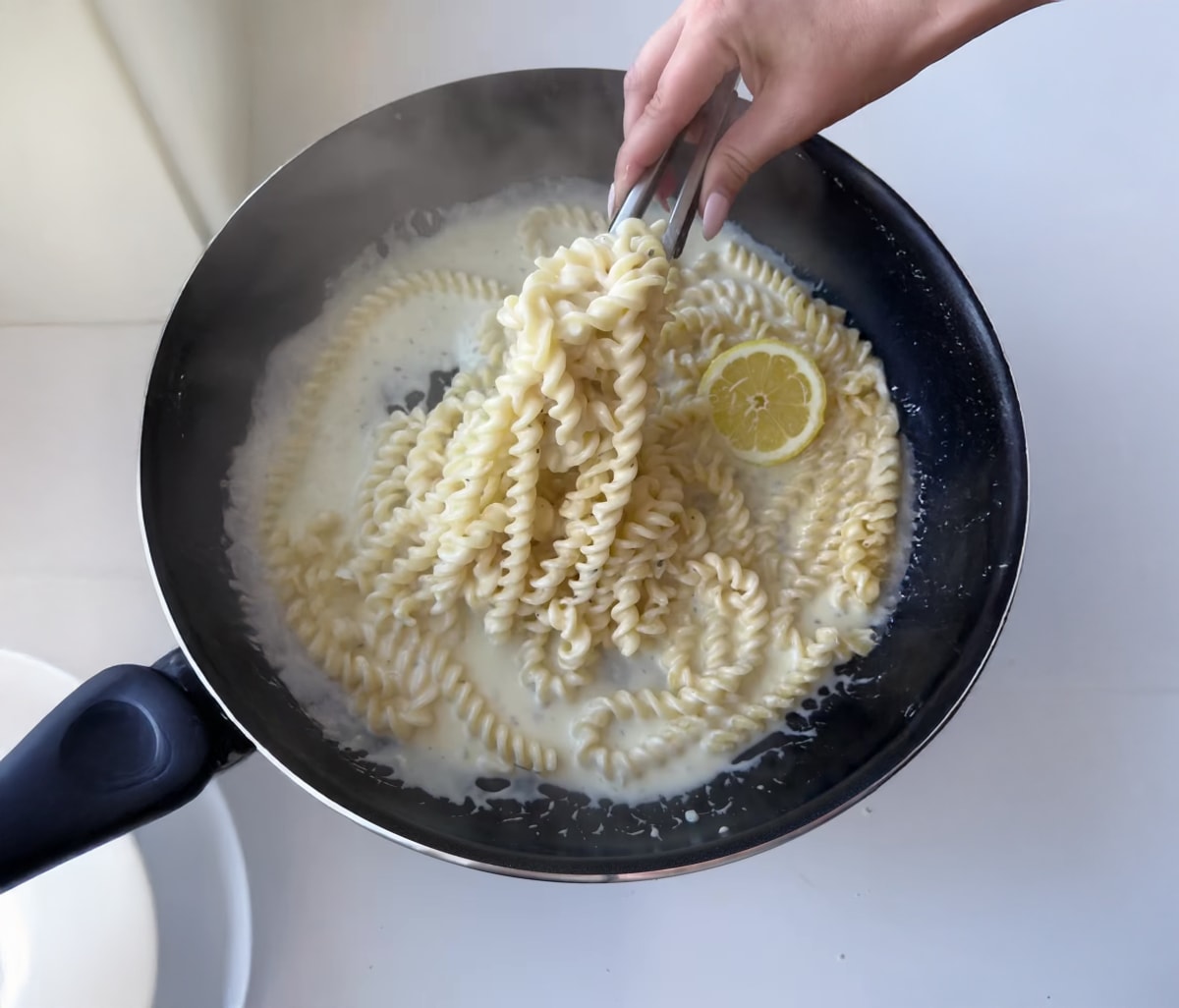 Creamy Lemon Spring Pasta