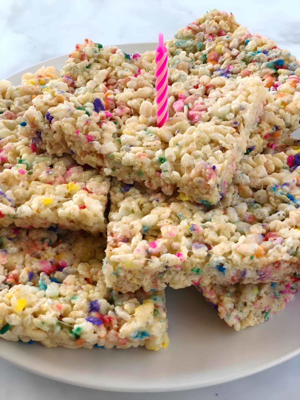 Dairy-Free Funfetti Rice Krispies