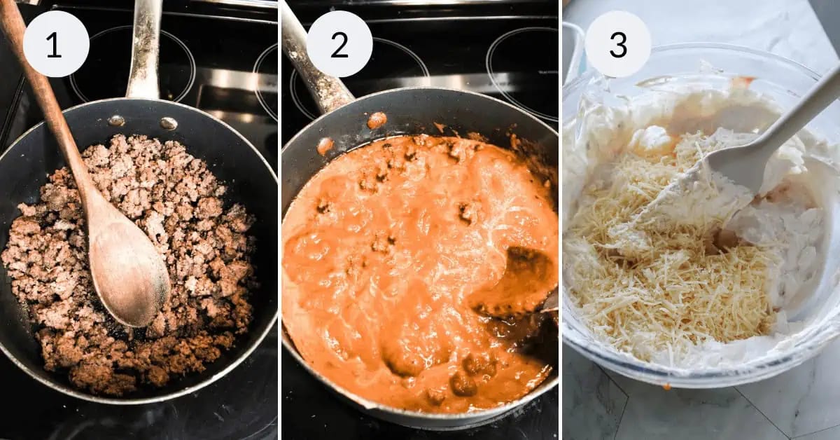 Cheesy Baked Spaghetti