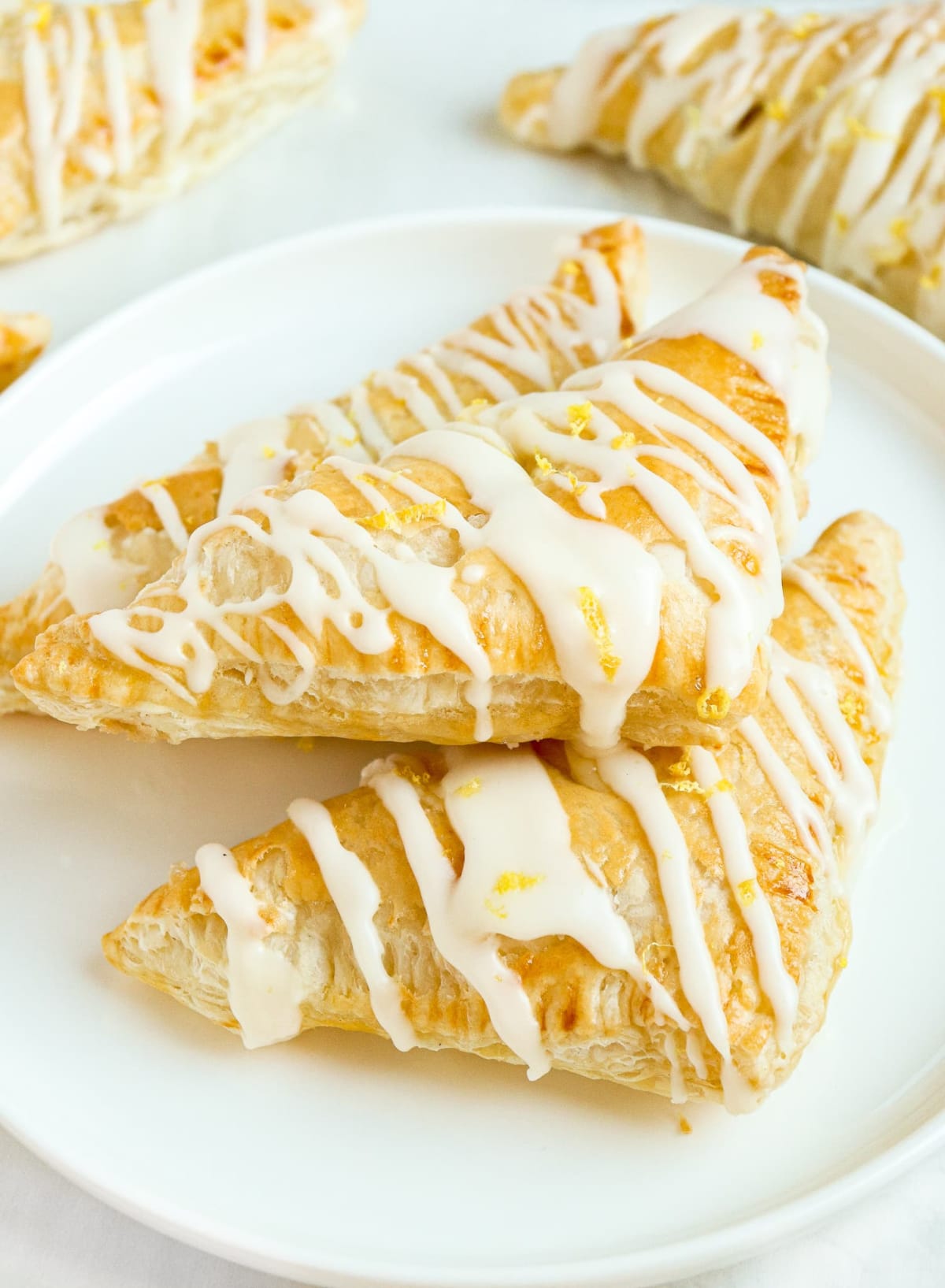 Lemon Cream Cheese Turnovers