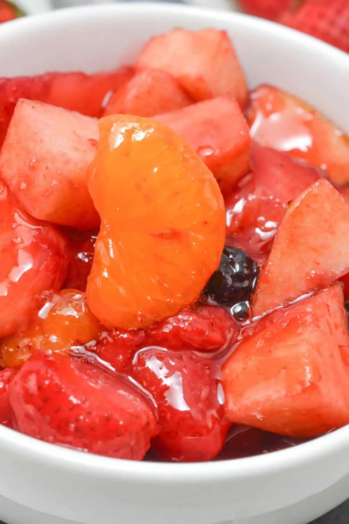 Cherry Jello Fruit Salad