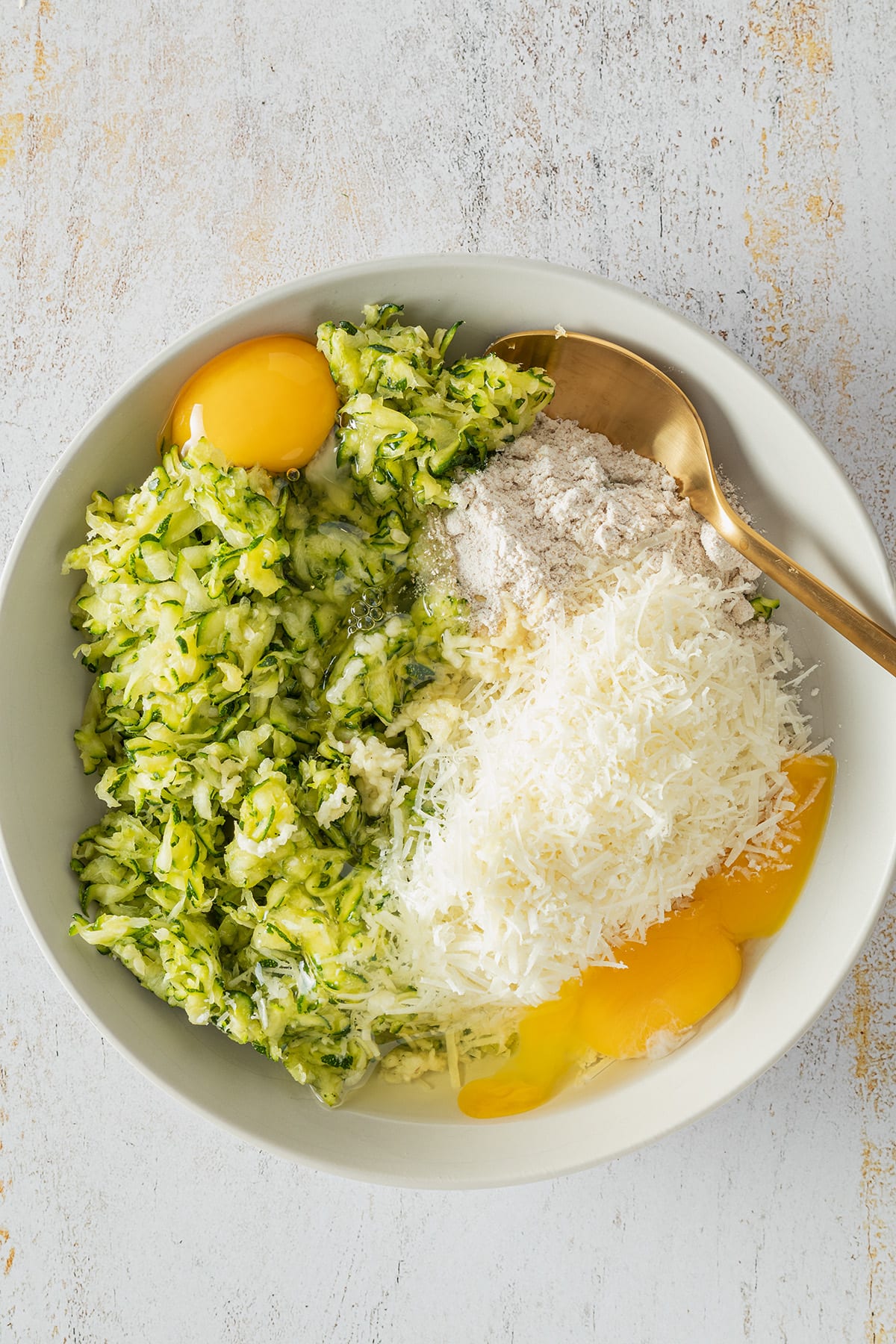 Baked Zucchini Fritters