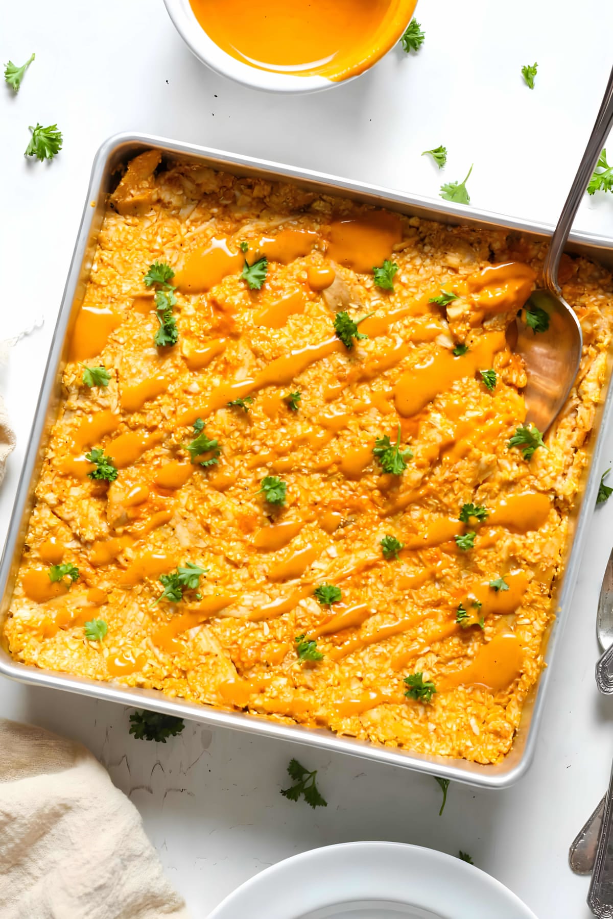 Buffalo Chicken Casserole