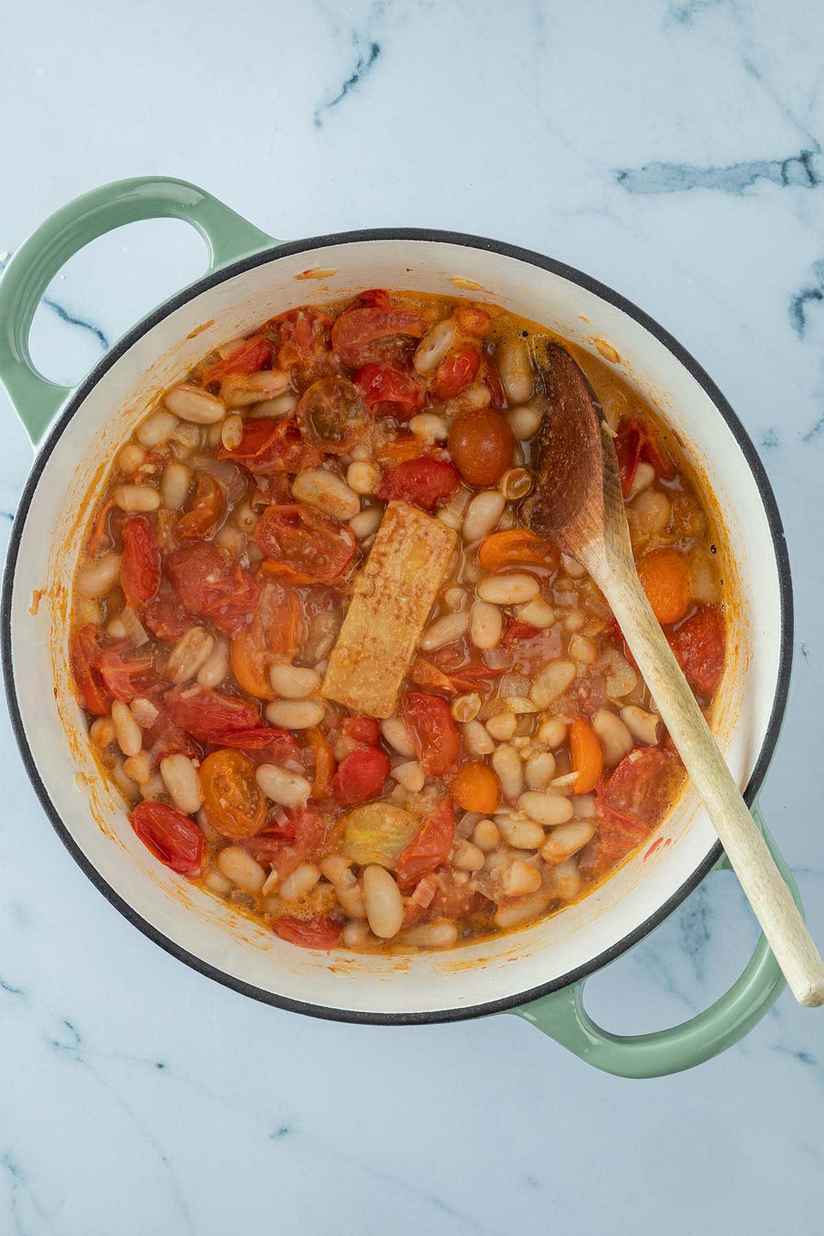 Mediterranean White Bean Skillet