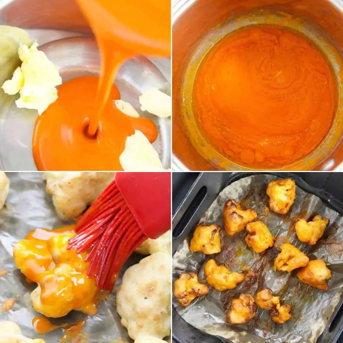 Air Fryer Cauliflower Wings