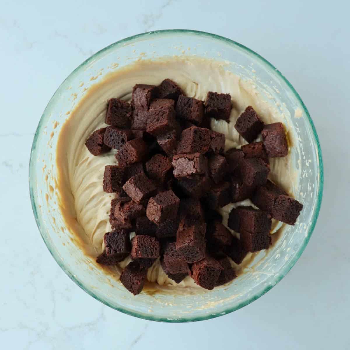 Brownie Coffee Cheesecake