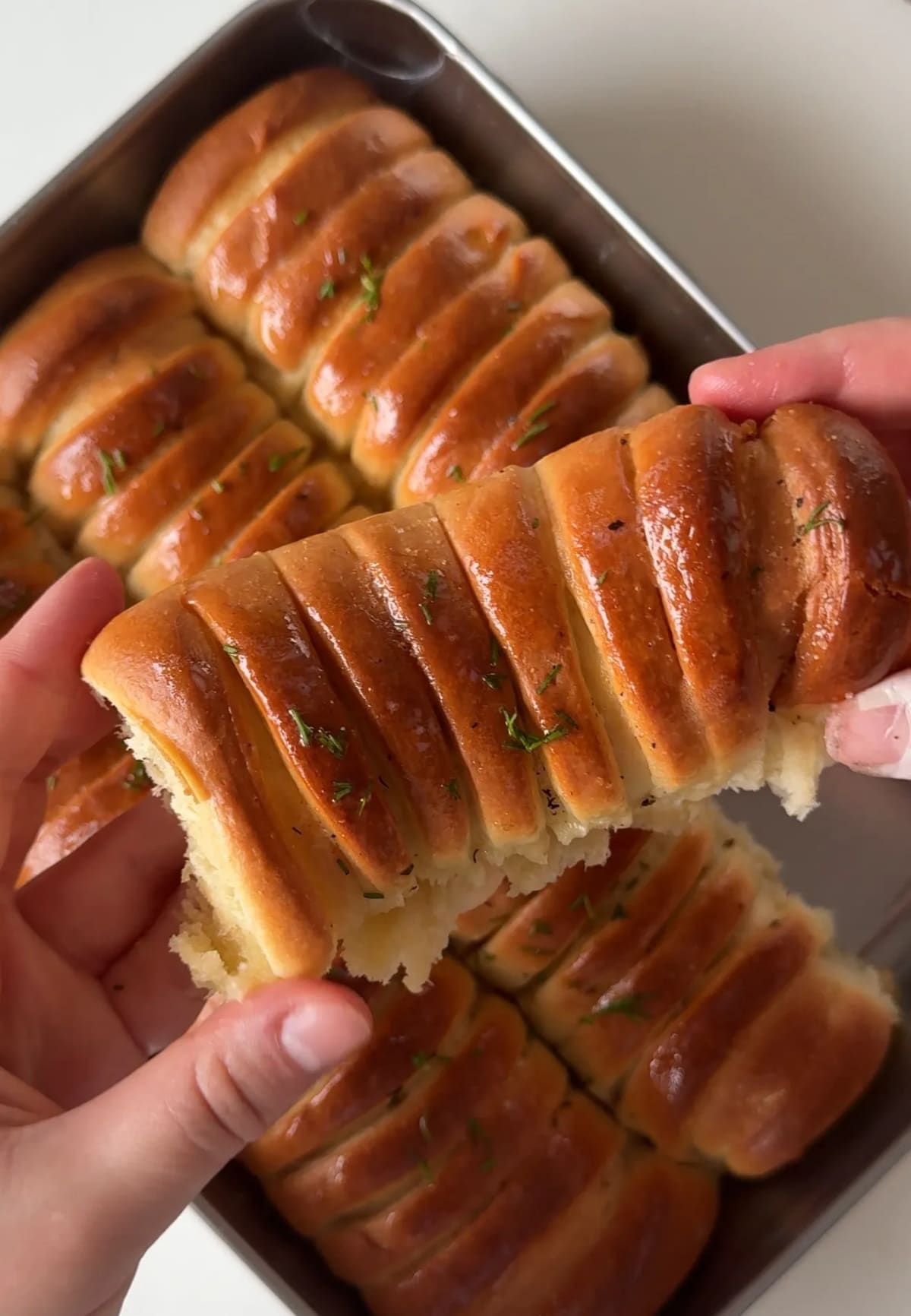 Cheesy Garlic Brioche