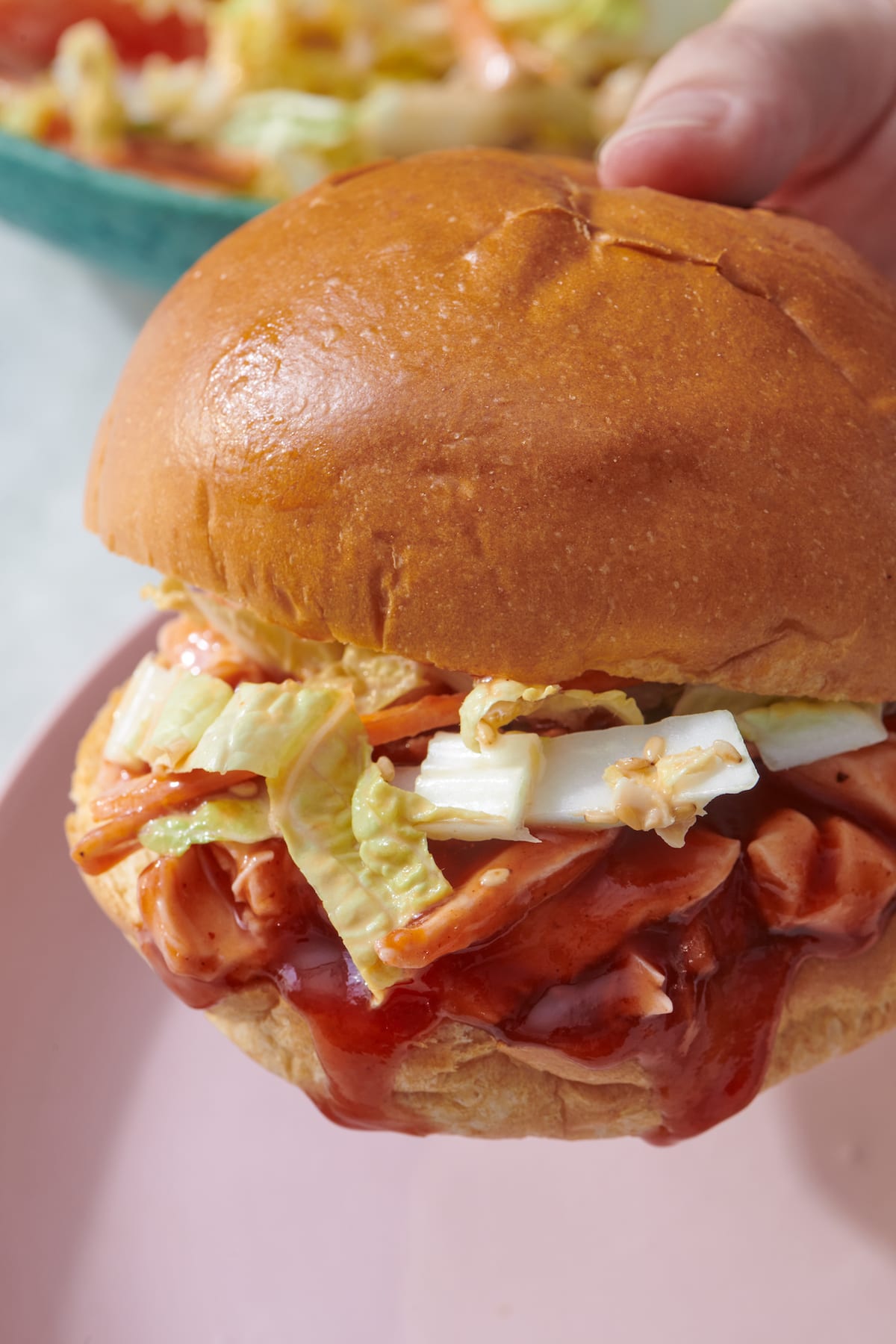 Easy BBQ Chicken Sandwiches