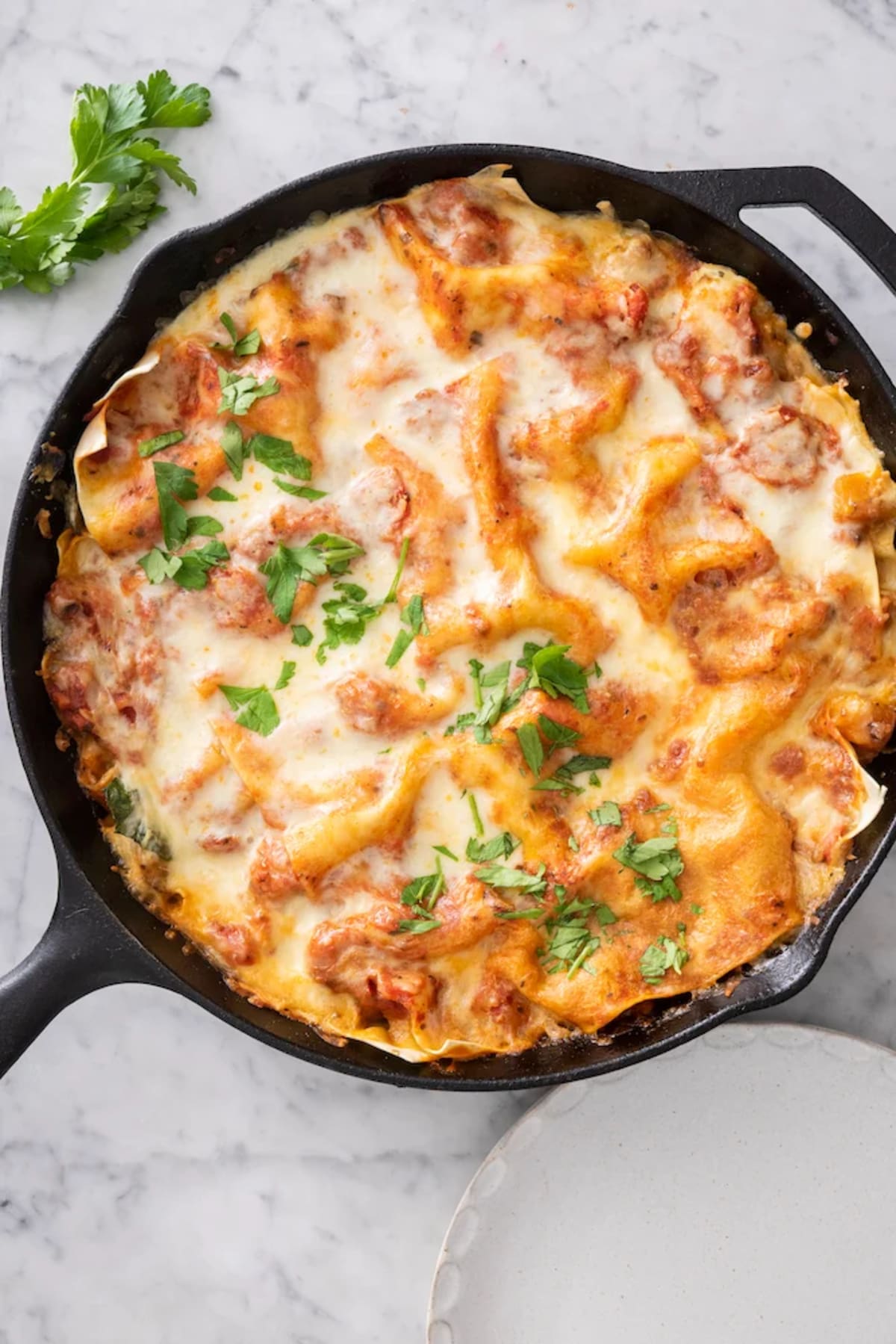 Vegetarian Skillet Lasagna