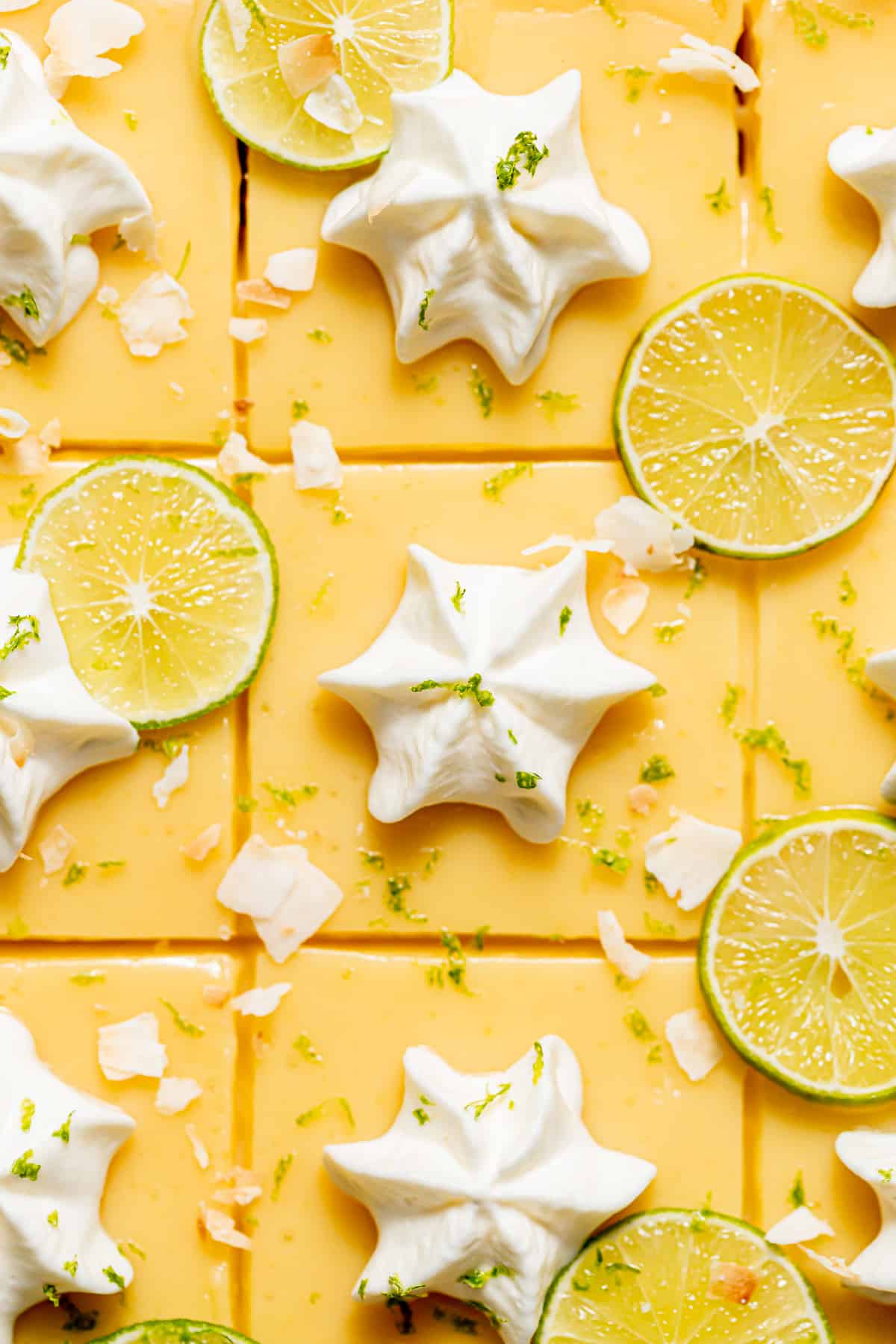 Coconut Key Lime Bars