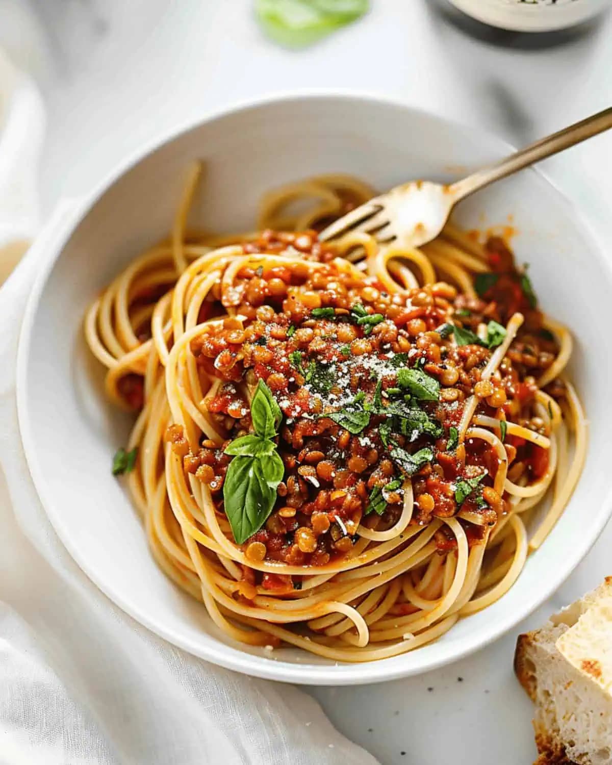 Lentils and Pasta