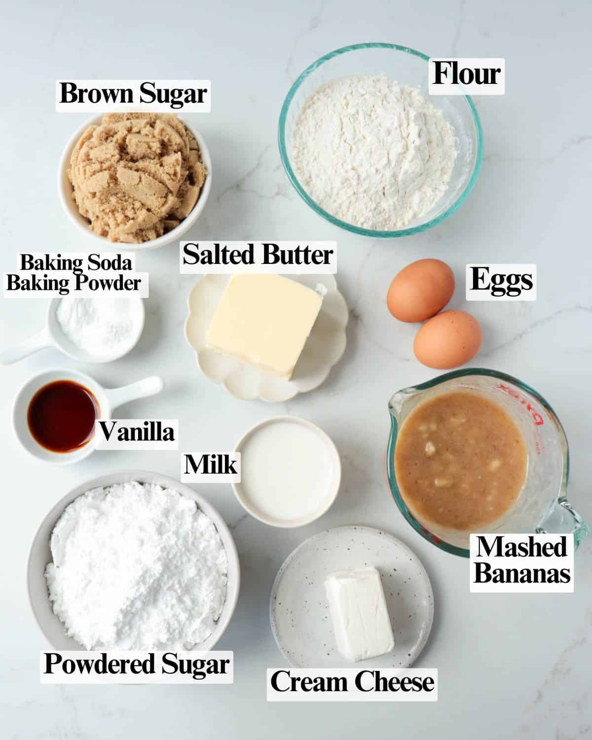 Banana Cupcakes with Cream Cheese Frosting