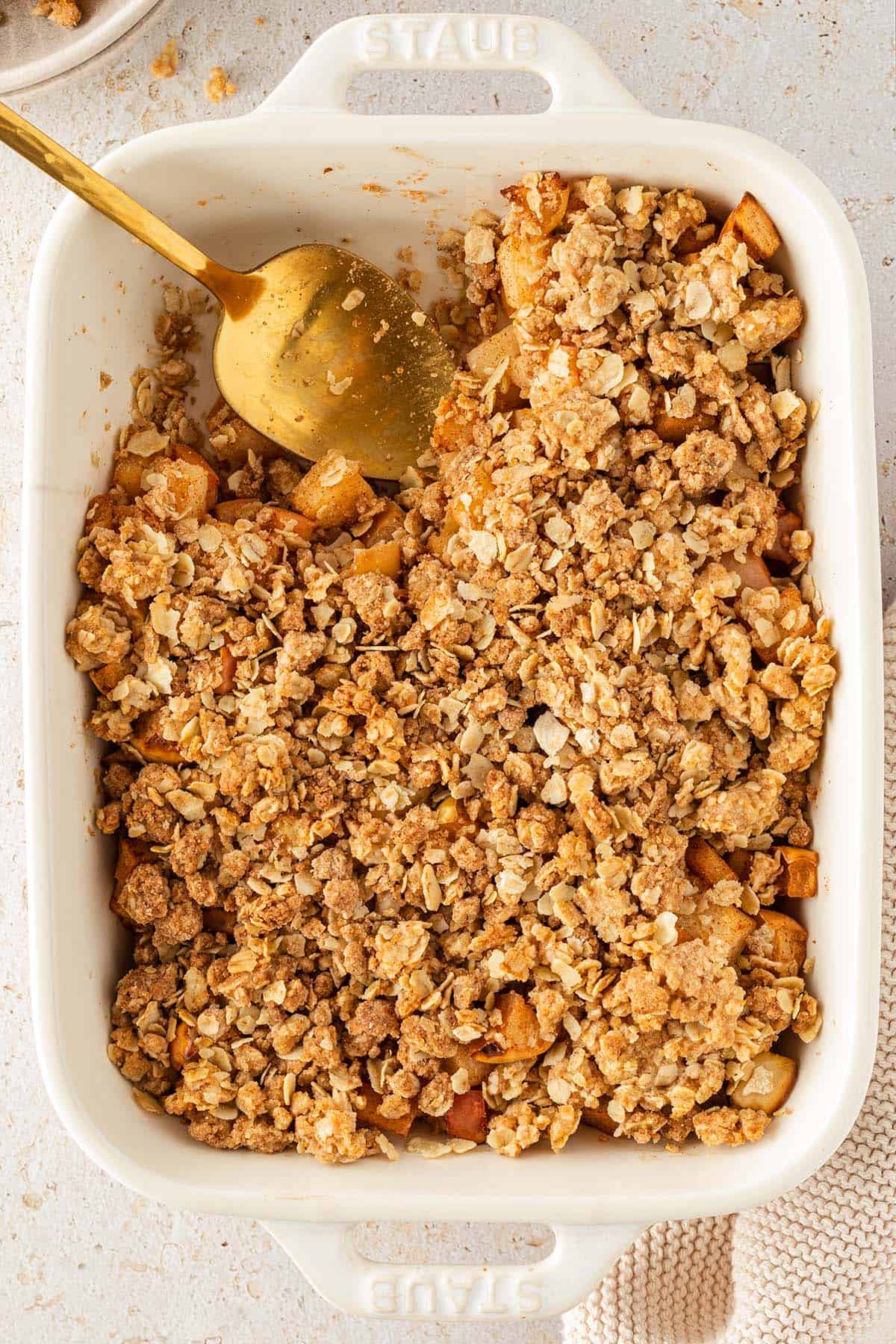 Healthy Apple Crumble