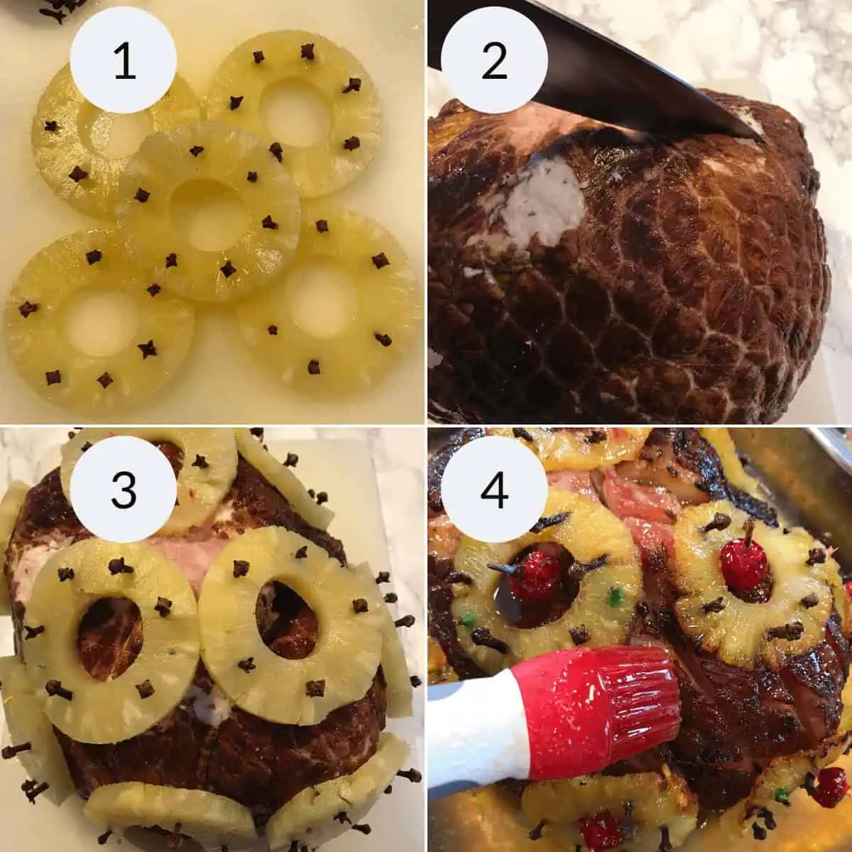 Pineapple Honey Glazed Ham