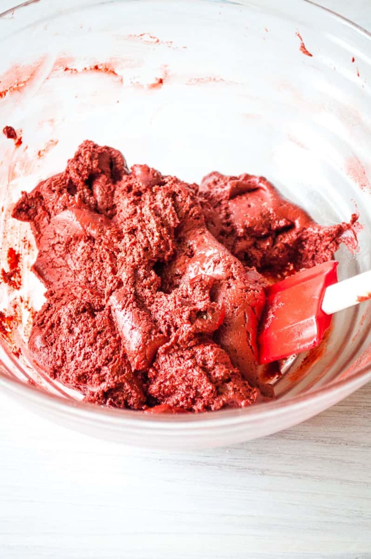 Red Velvet Cake Crinkle Cookies