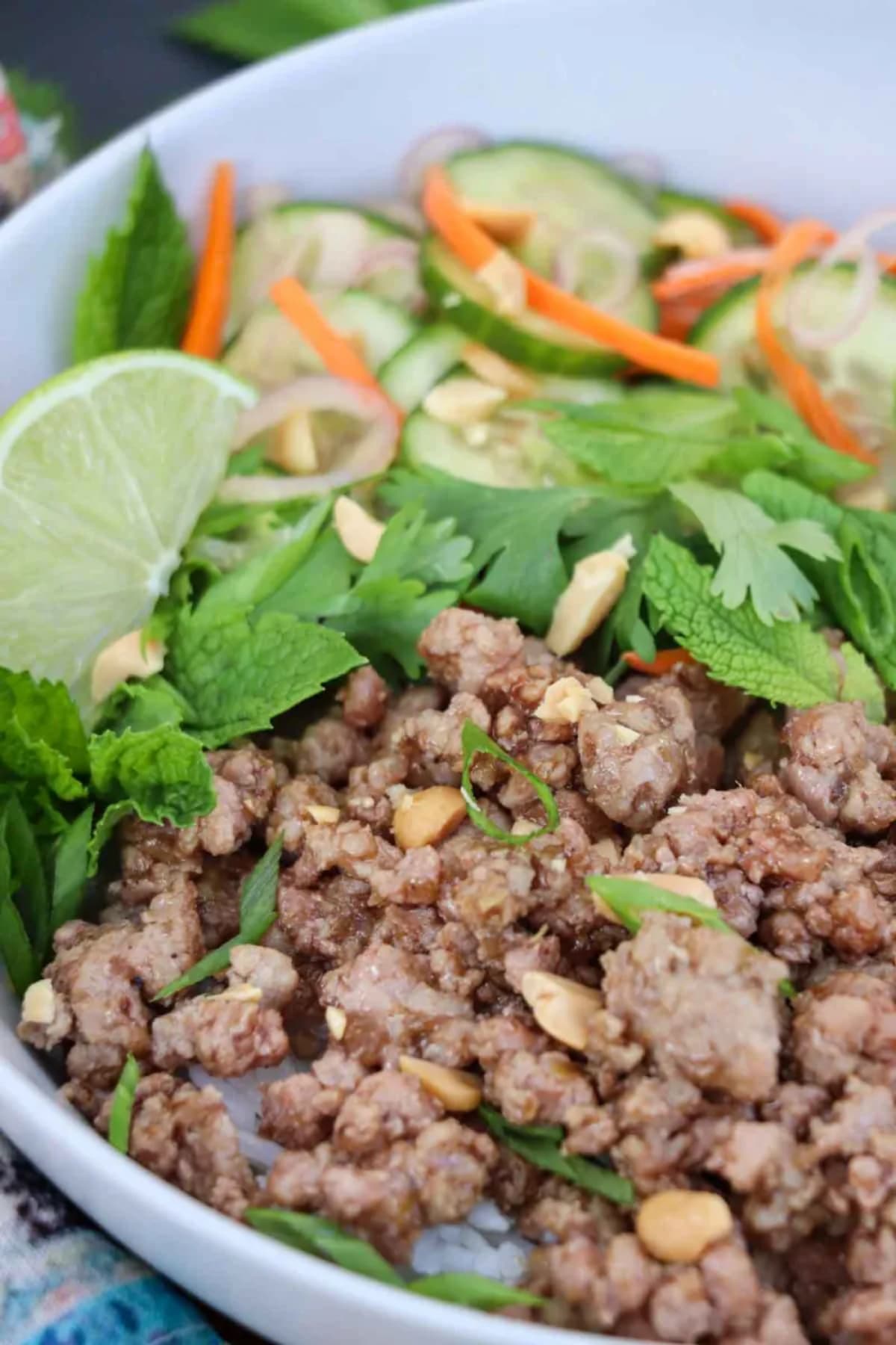 Tamarind Pork and Rice Bowls (Easy and Weeknight-Friendly)