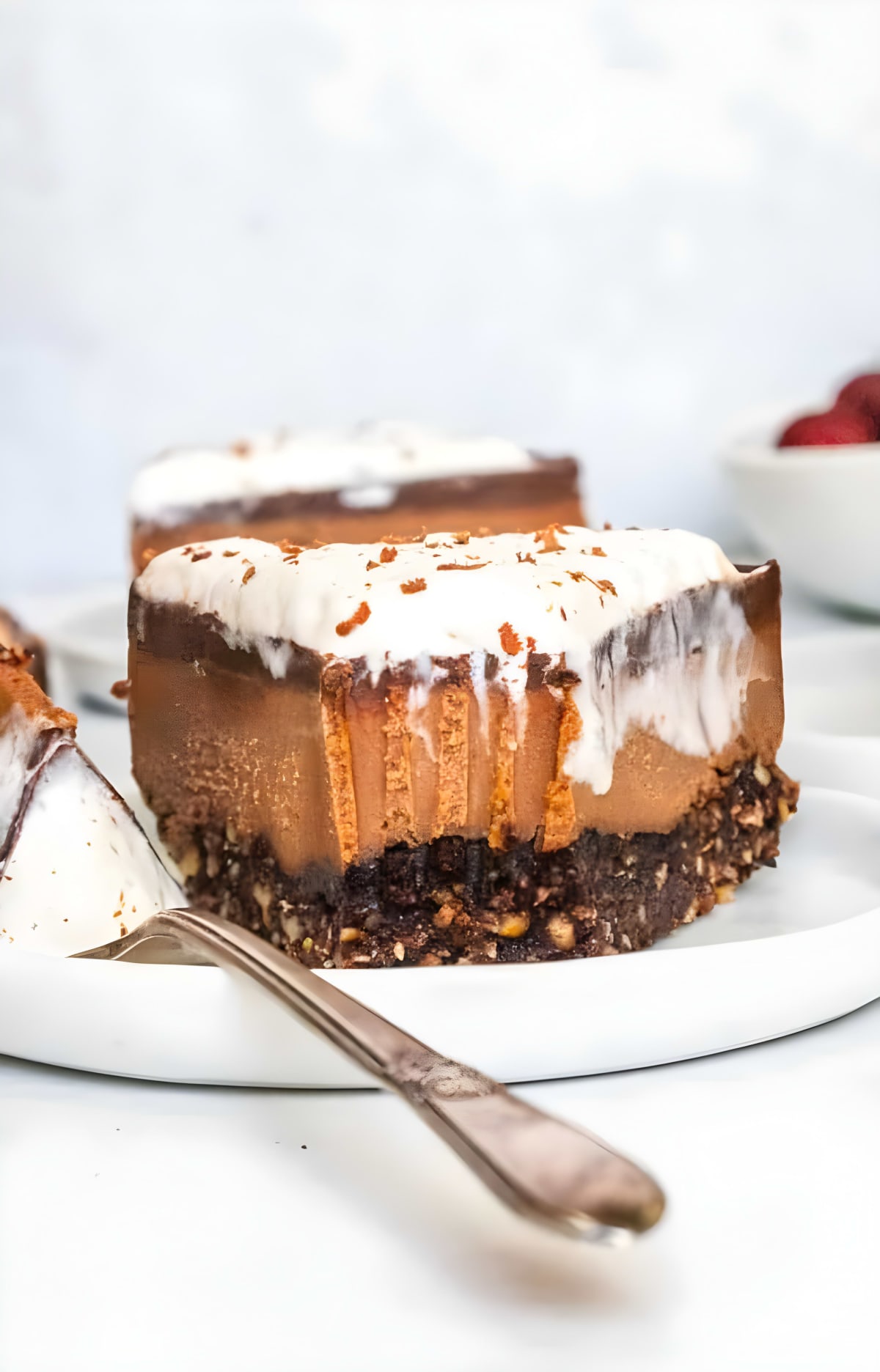 Paleo Vegan Chocolate Cheesecake