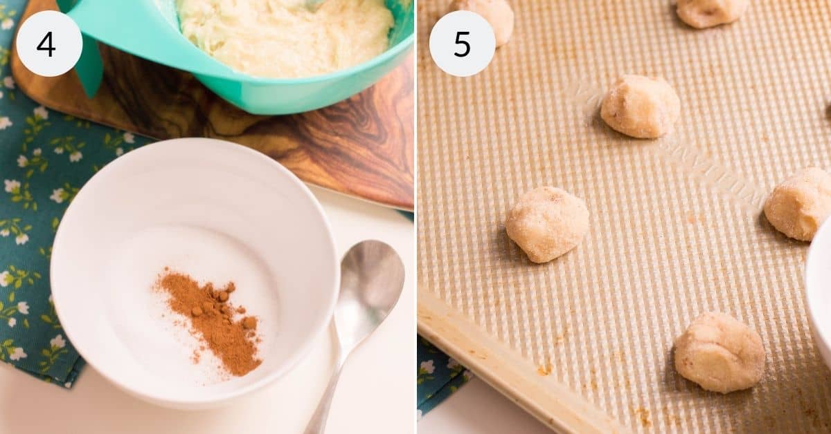 Cake Mix Snickerdoodles