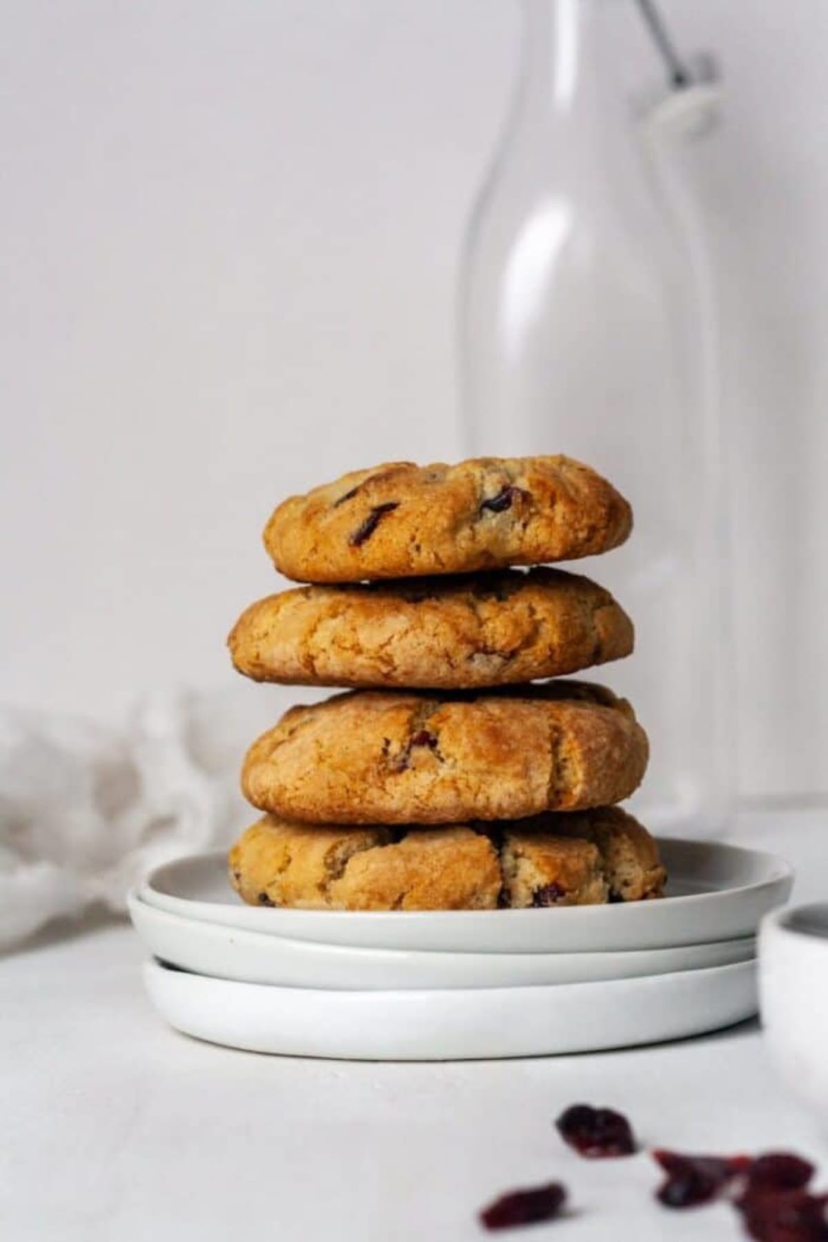 Paleo Orange Cranberry Cookies