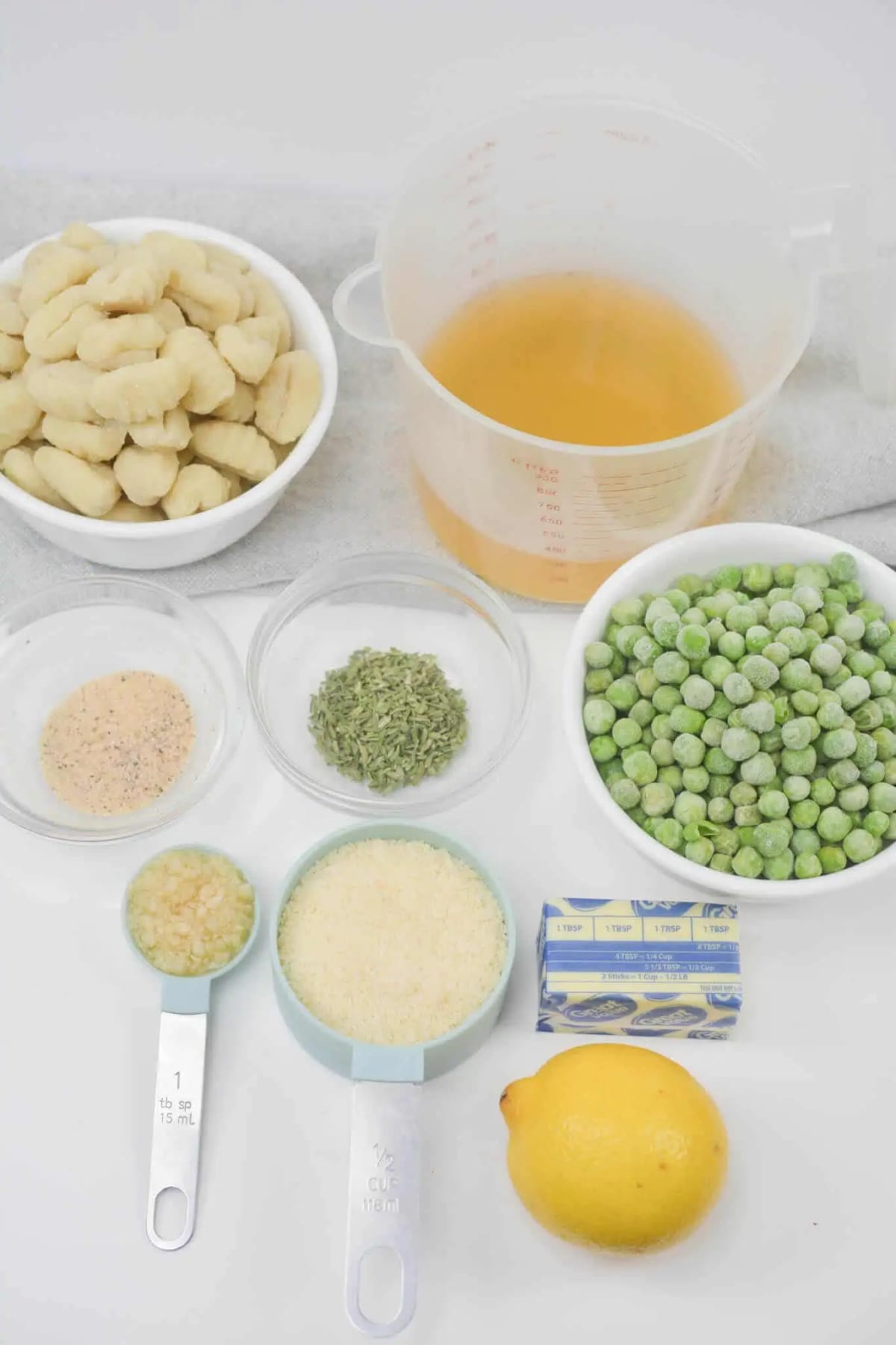 Skillet Gnocchi and Peas