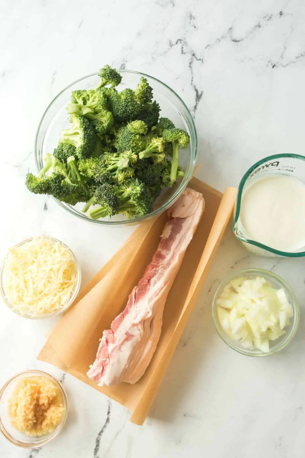 Creamy Broccoli in Parmesan Garlic Sauce