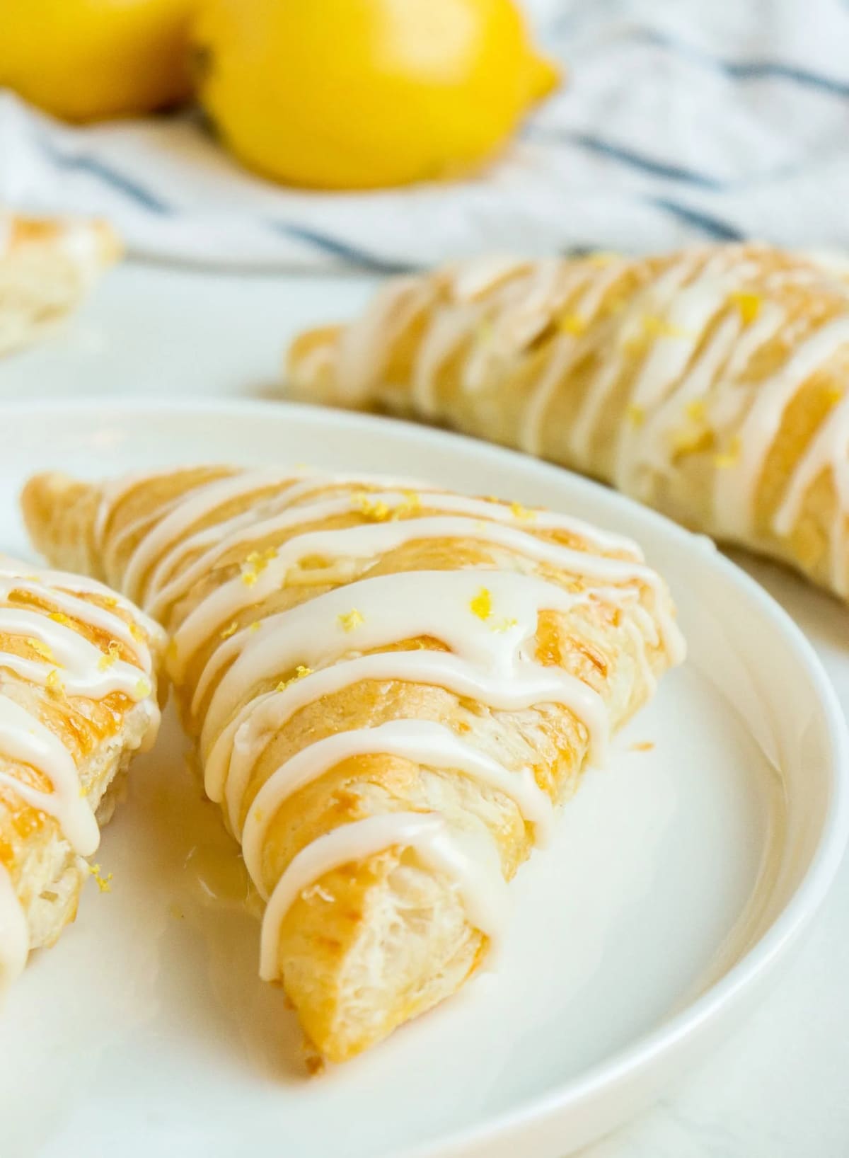 Lemon Cream Cheese Turnovers