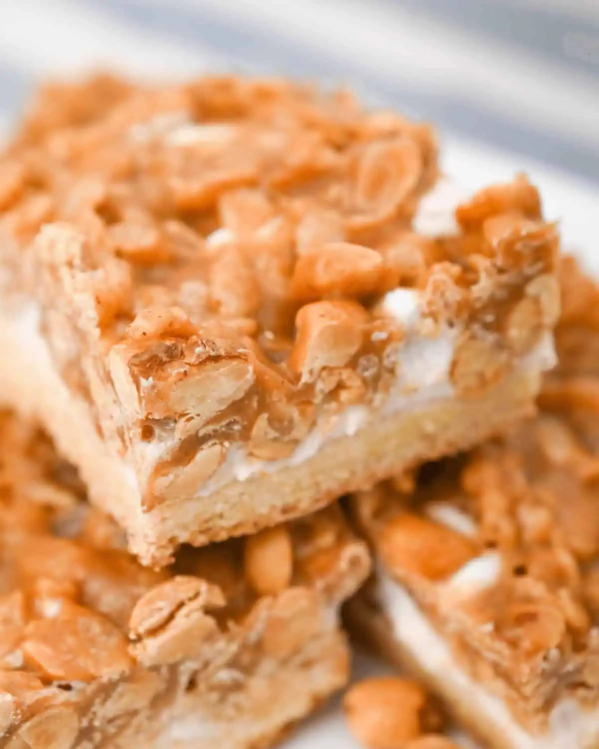 Crunchy Peanut Butter Bars