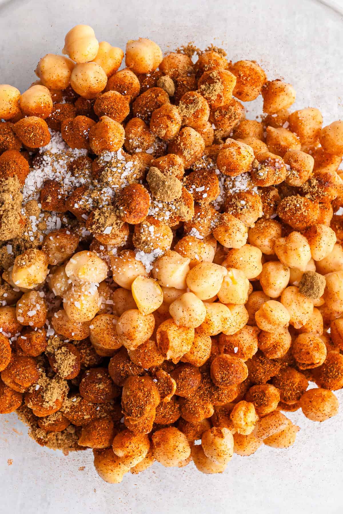 Crispy Air Fryer Chickpeas