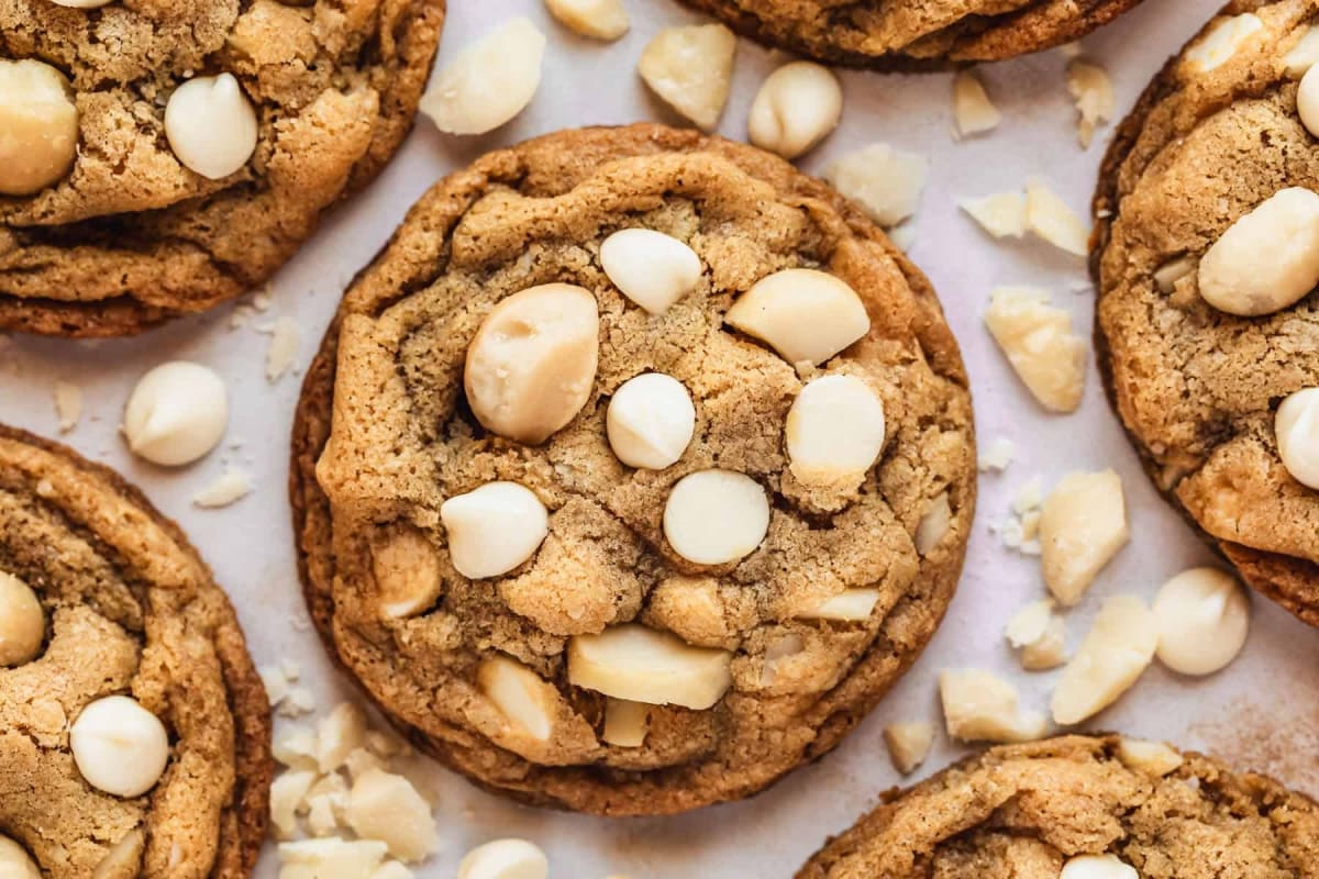 Small Batch White Chocolate Macadamia Nut Cookies
