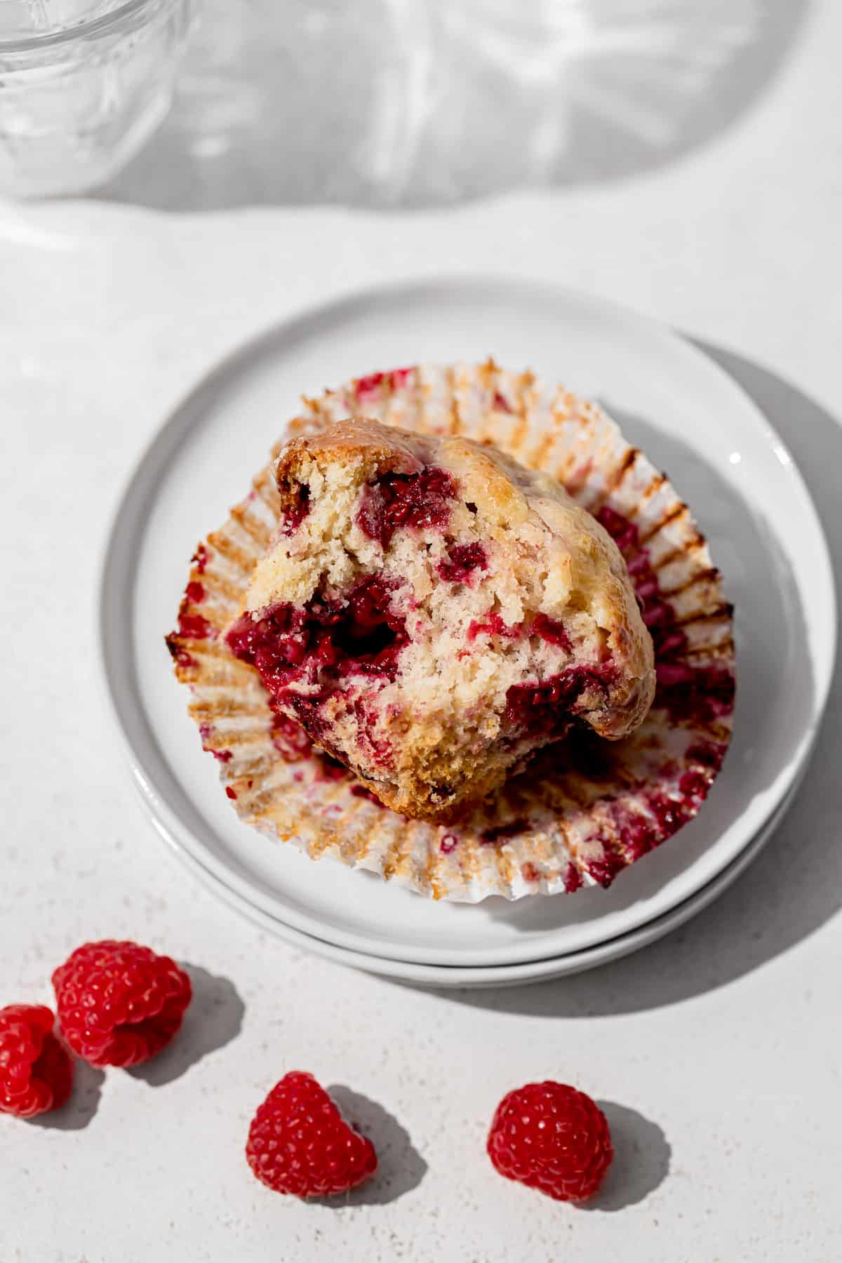Lemon Raspberry Muffins
