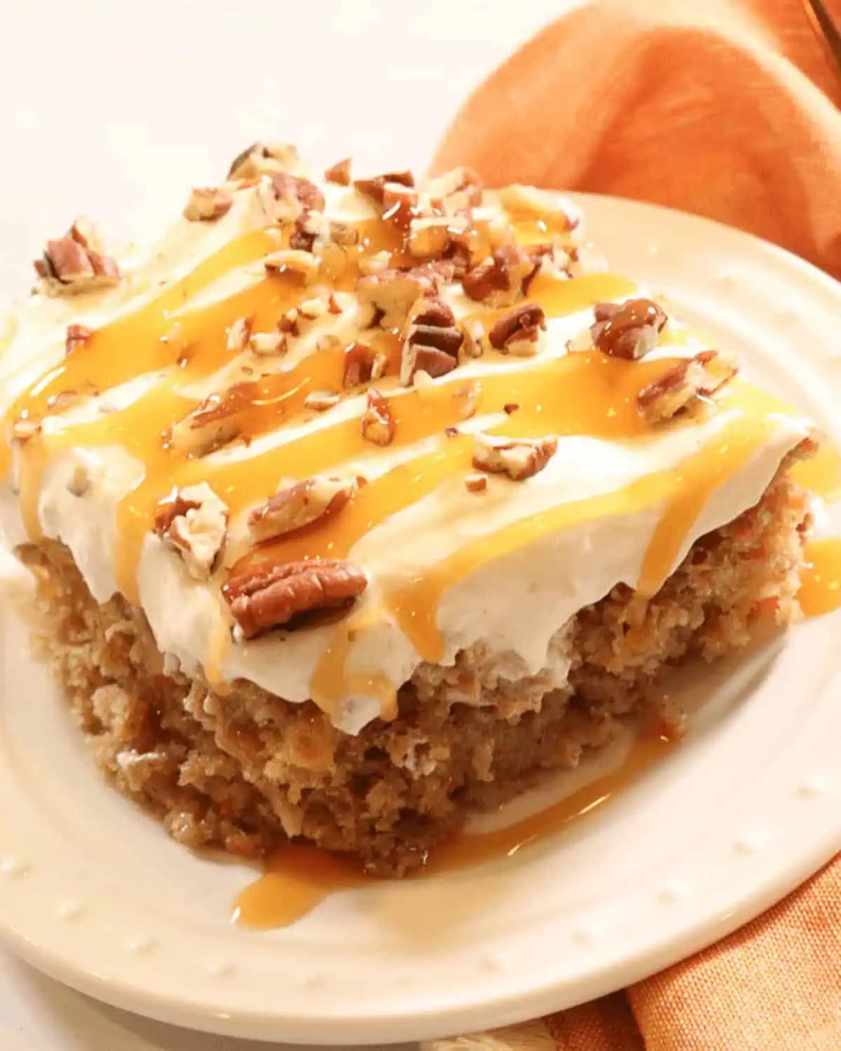 Carrot Poke Cake