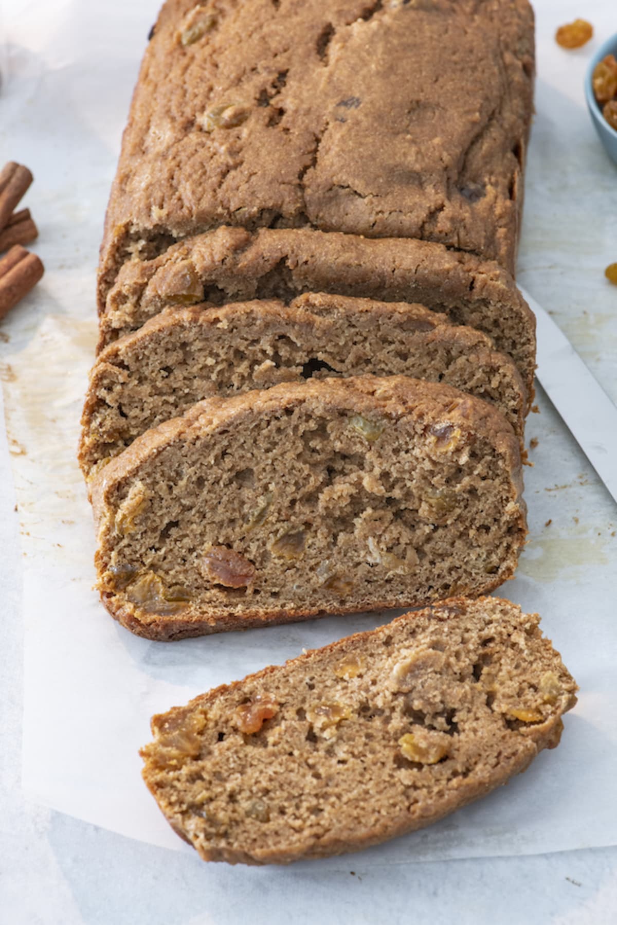 Cinnamon Raisin Quick Bread