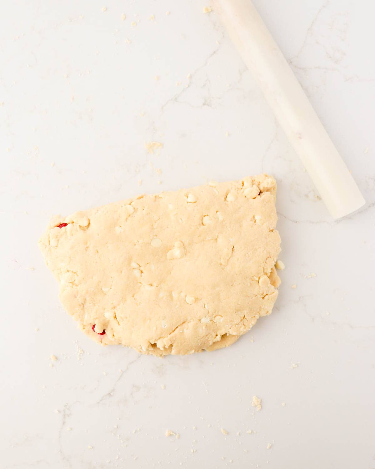 Raspberry White Chocolate Scones