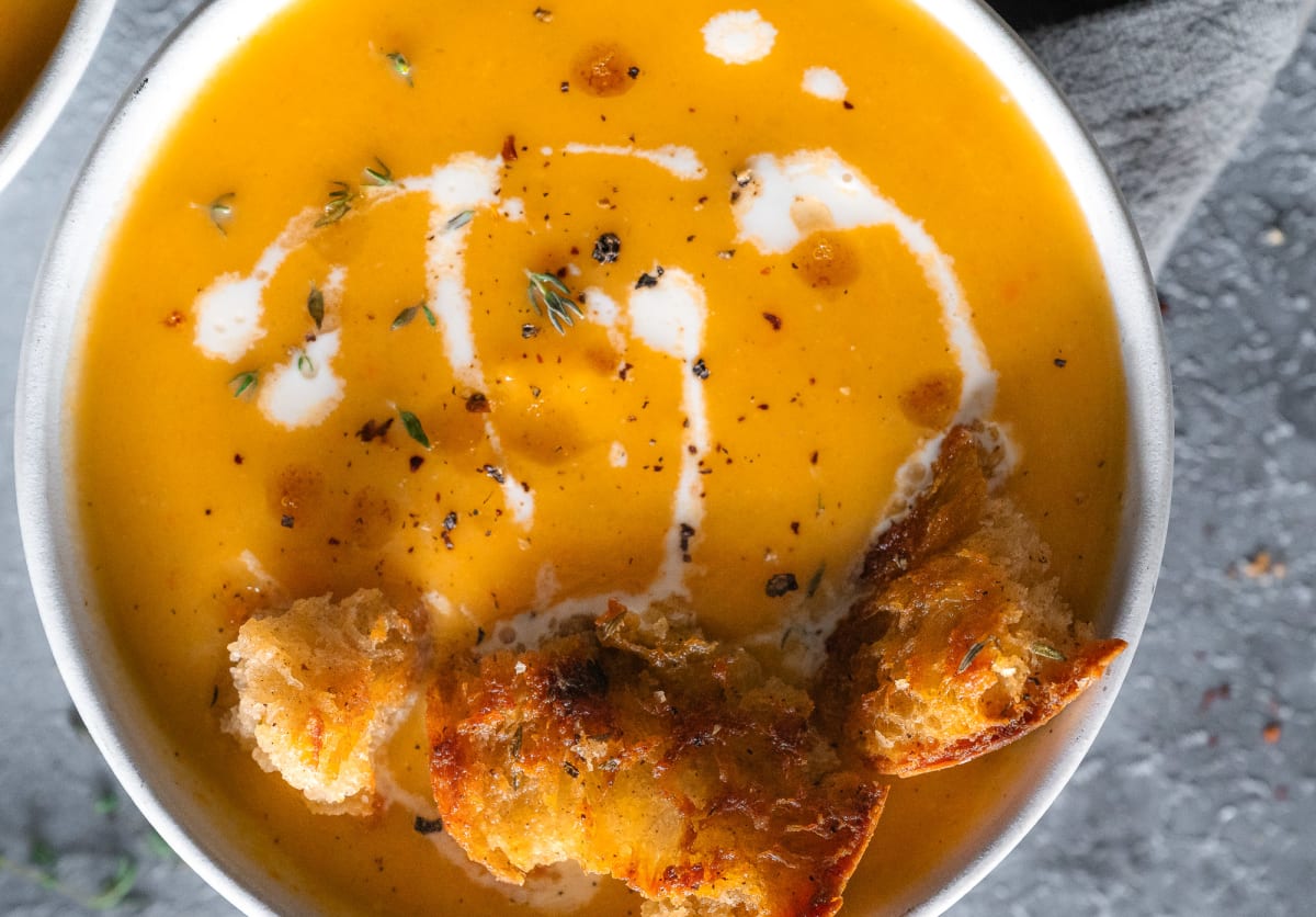 Ultra Creamy Butternut Squash Soup