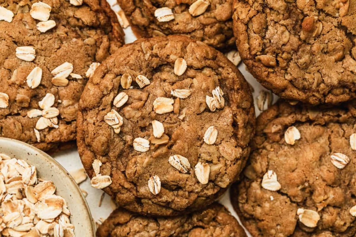 Easy, Chewy Small Batch Oatmeal Cookies