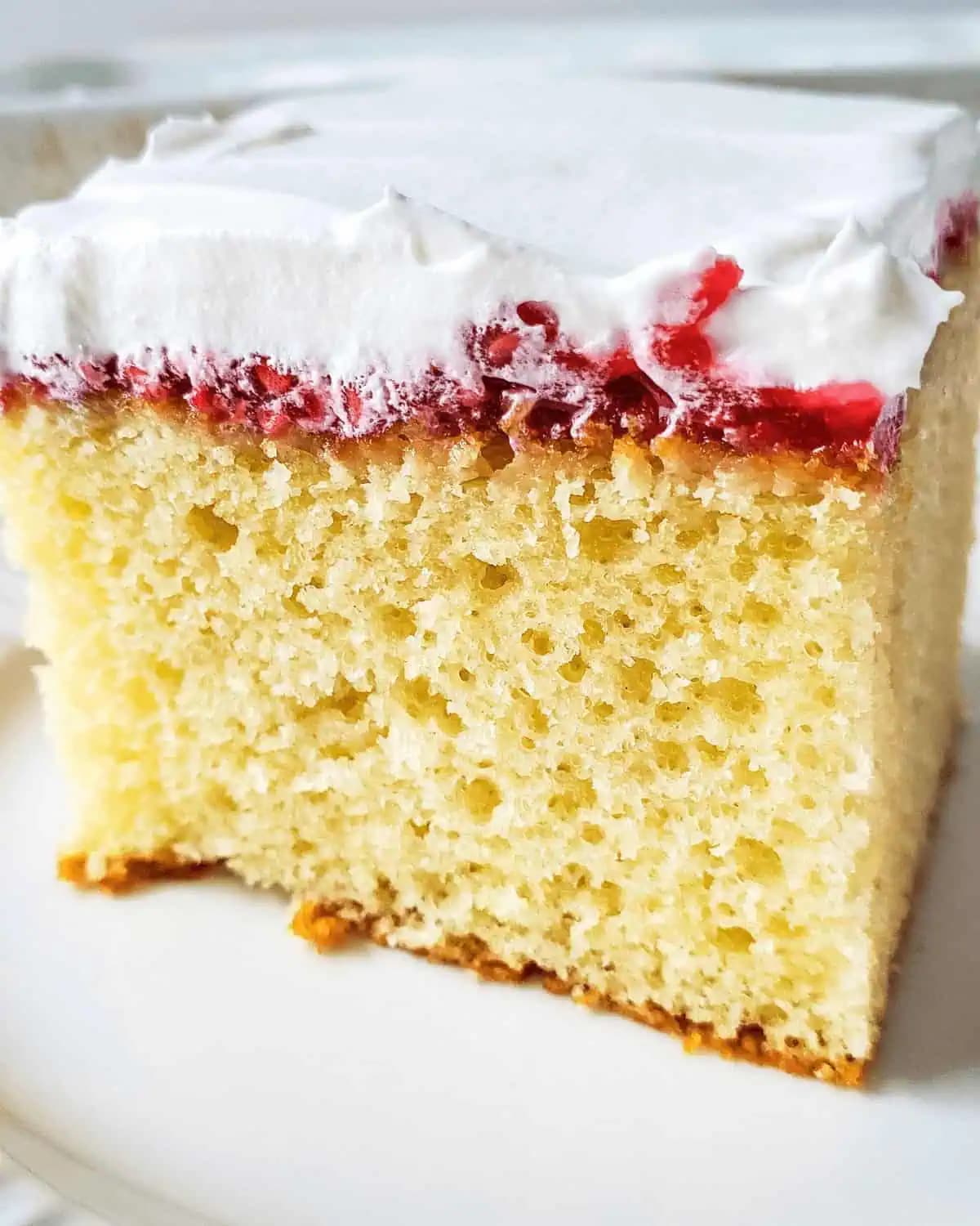 Vanilla Raspberry Cake