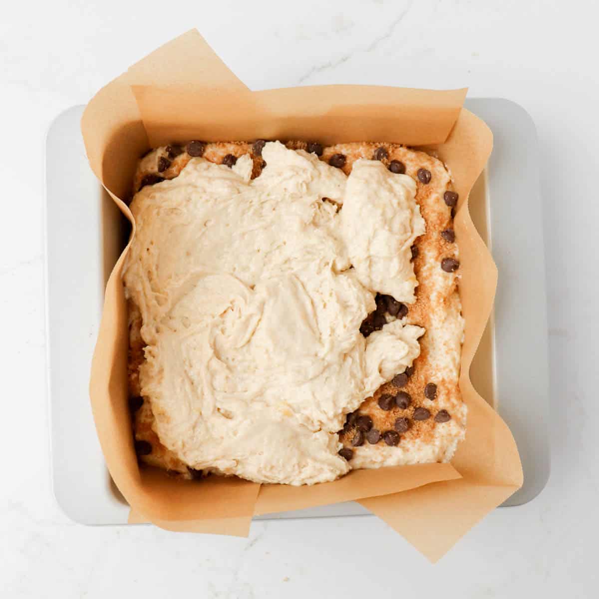 Banana Chocolate Chip Coffee Cake