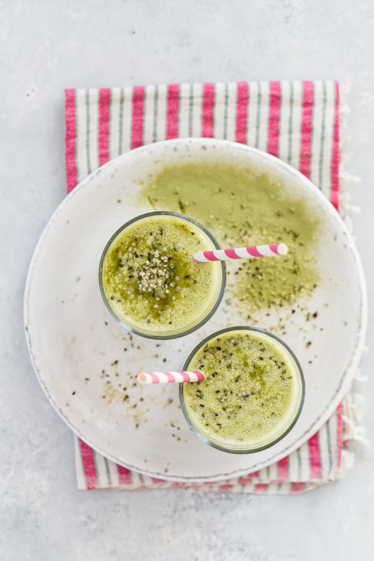 Matcha Vanilla Date Smoothie