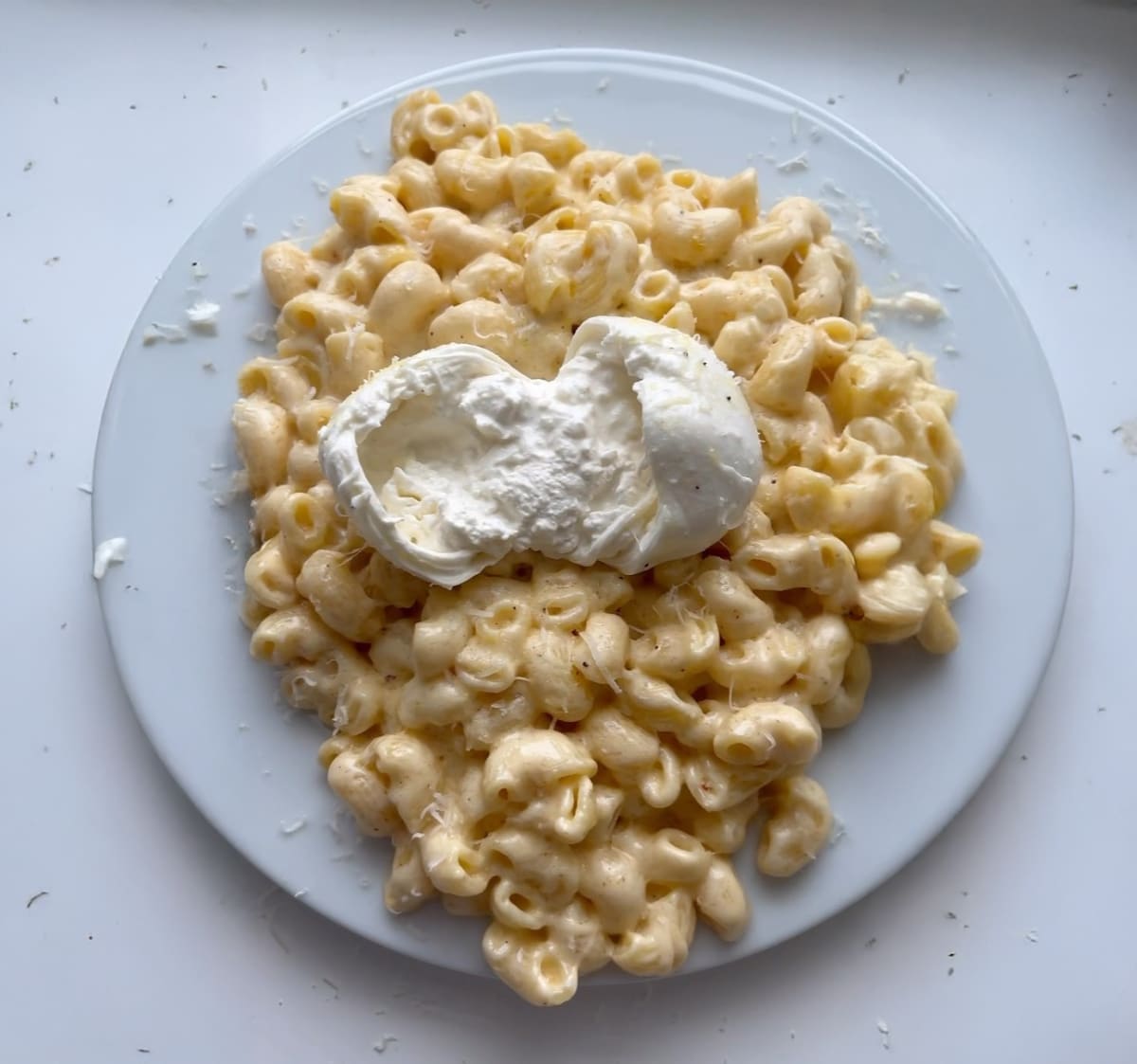 Pepper Jack Mac & Cheese with Burrata