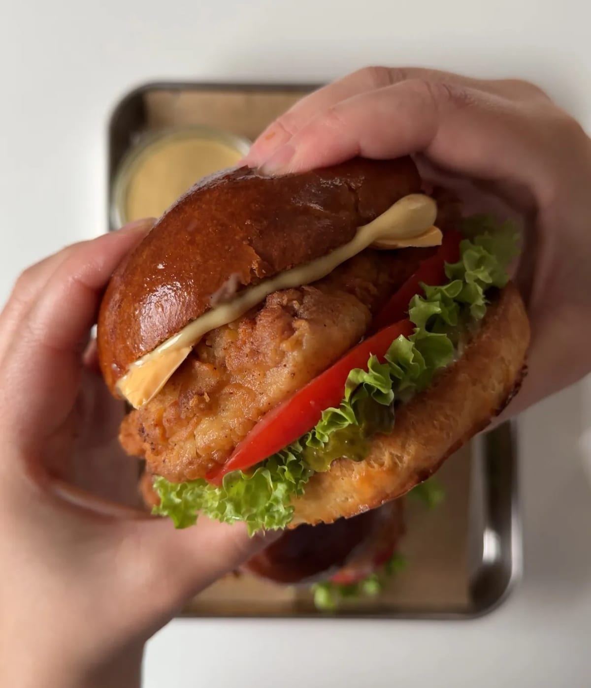 Homemade Chick-fil-A Sandwich