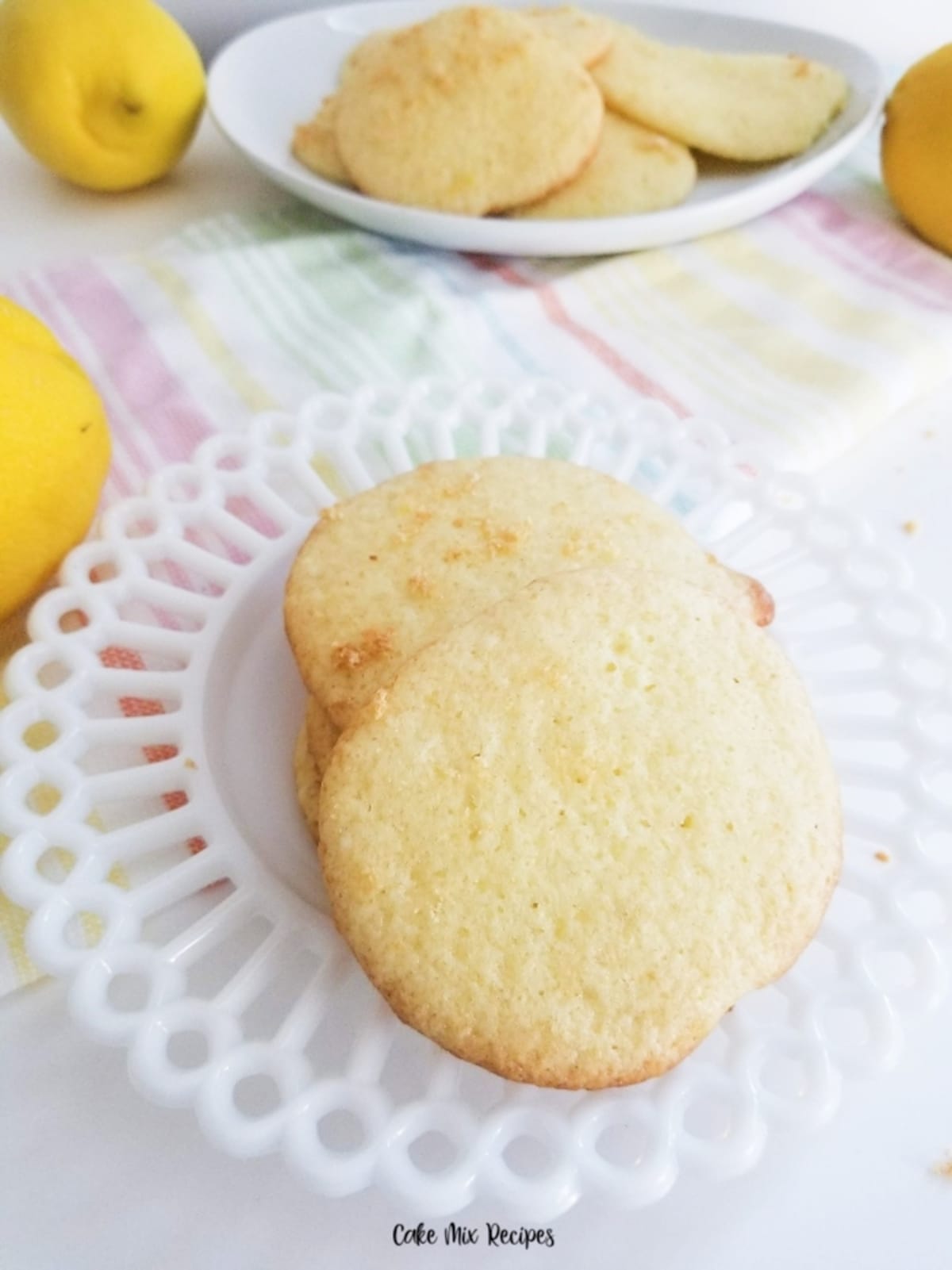 Tasty Lemon Cake Mix Cookies