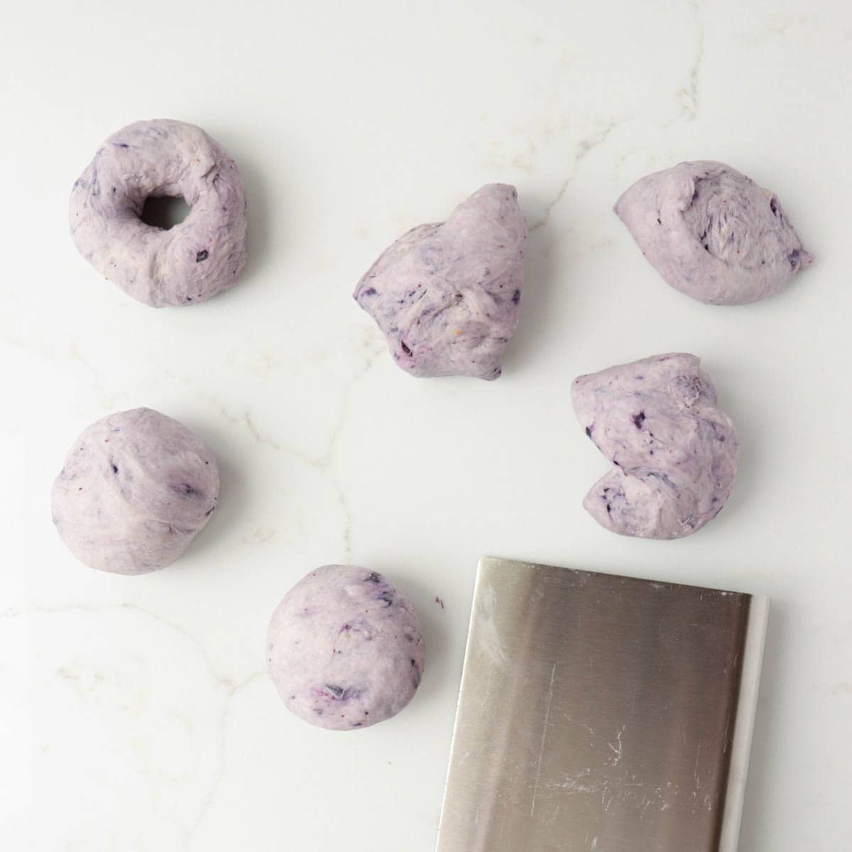 Homemade Blueberry Bagels