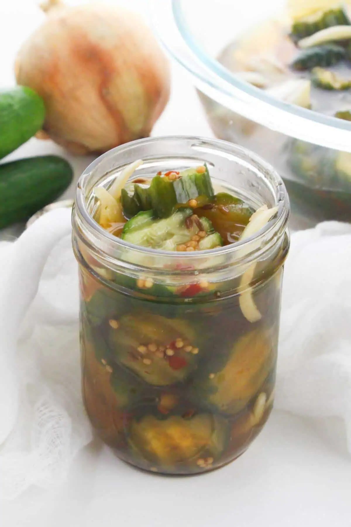 Refrigerator Pickles