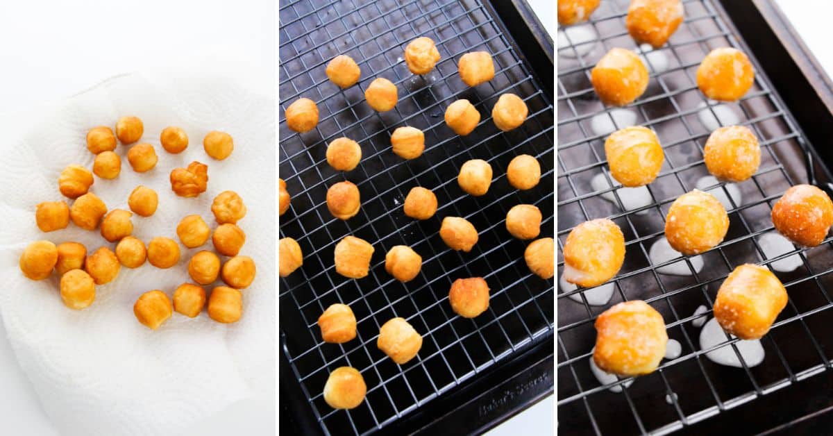 Honey Glazed Donut Holes