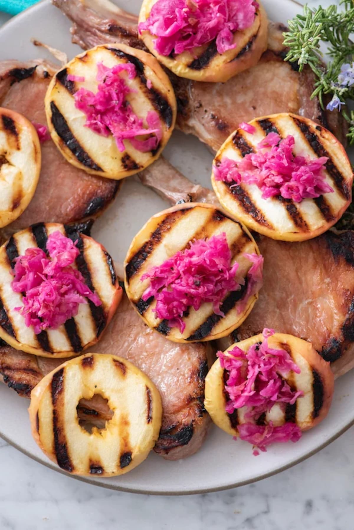 Herb Brined Pork Chops