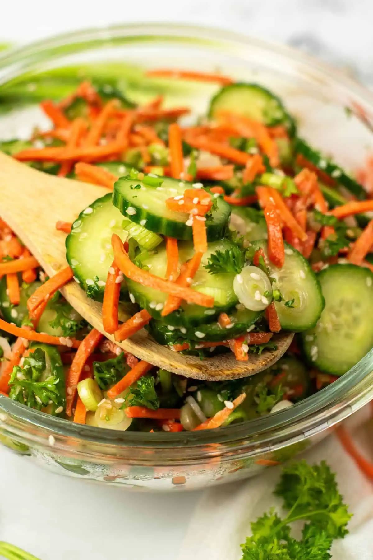Carrot and Cucumber Salad