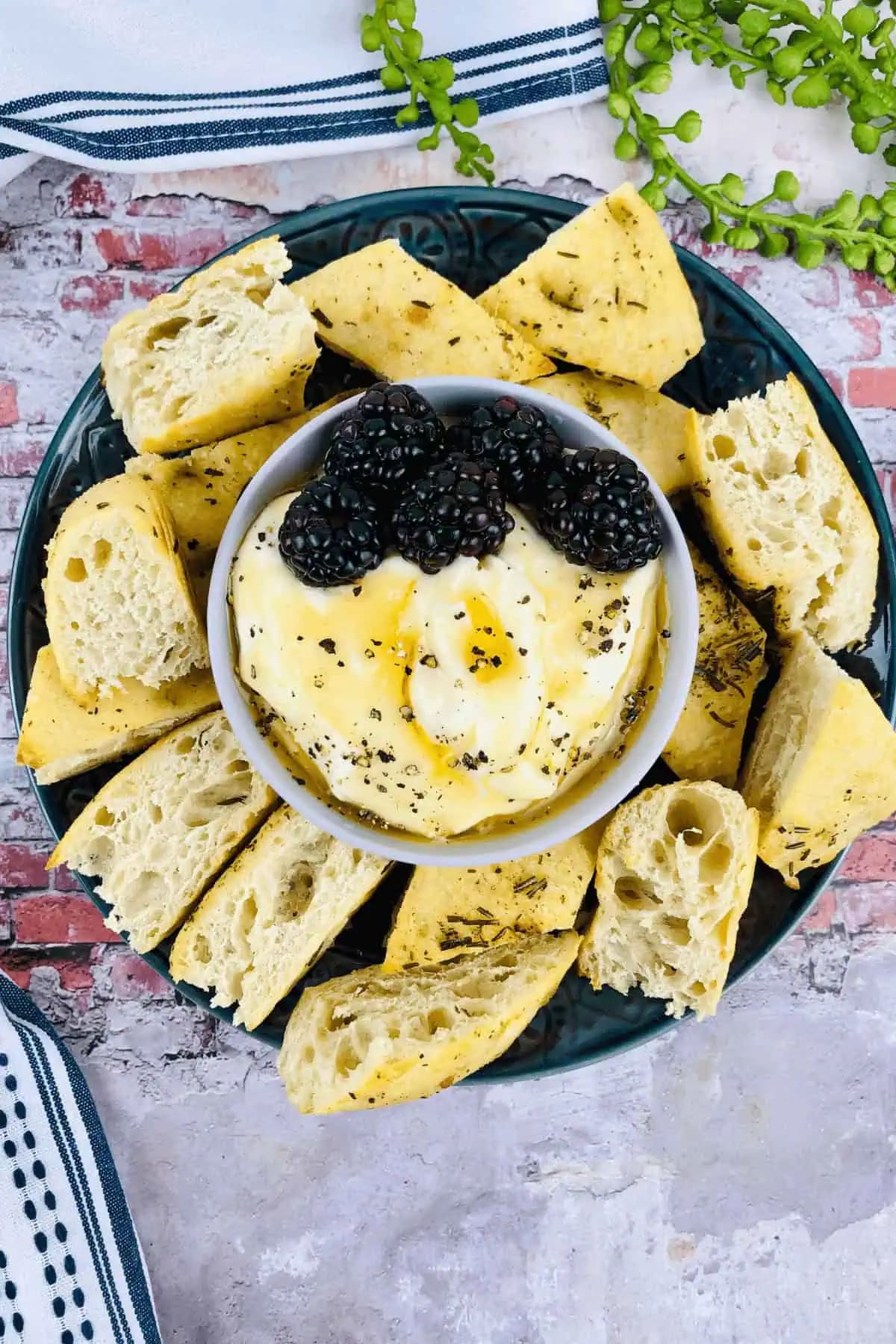 Whipped Ricotta Dip with Honey