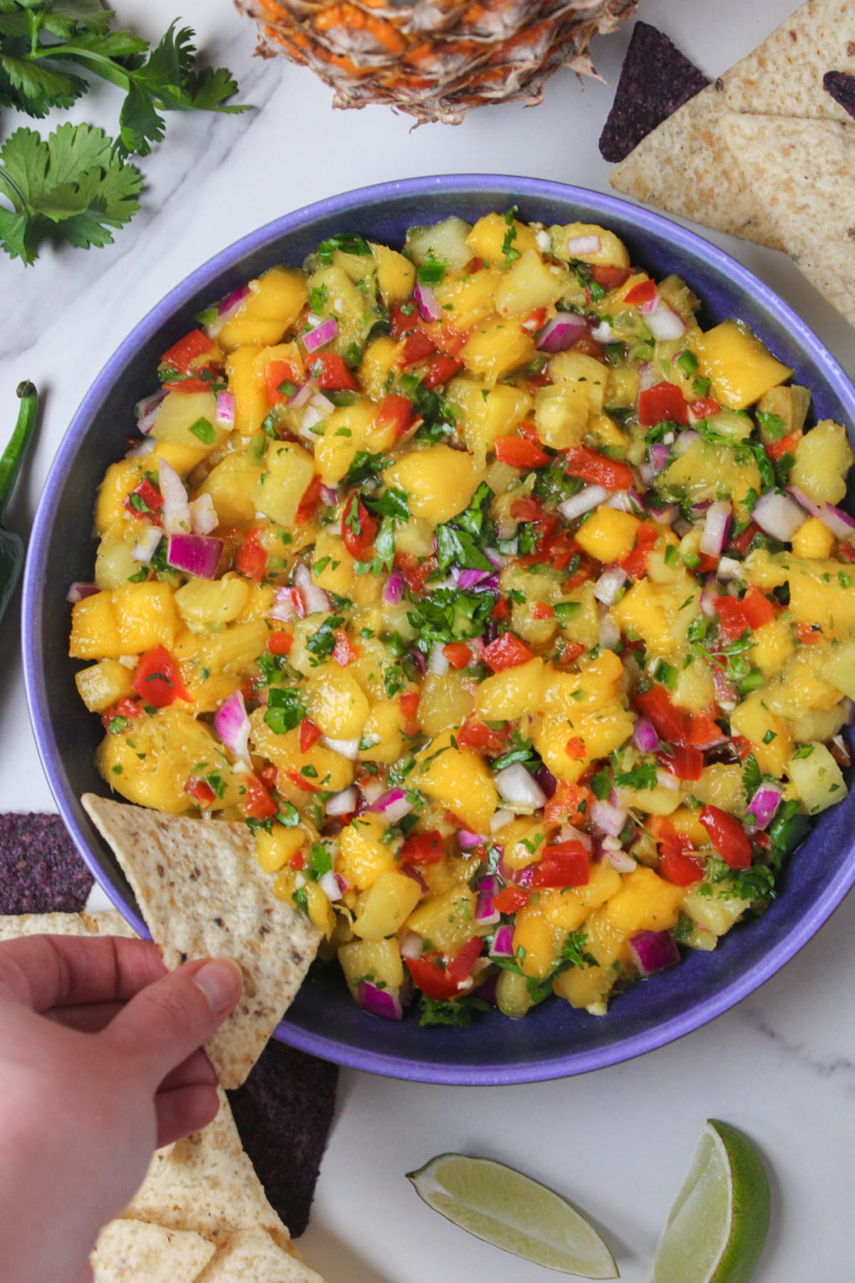 Mango Pineapple Salsa