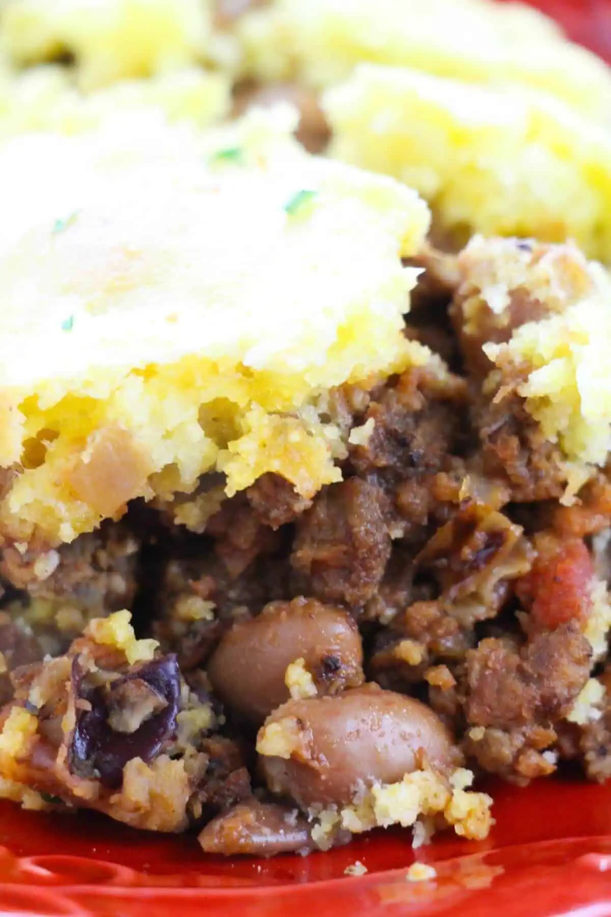 Cornbread Chili Pie